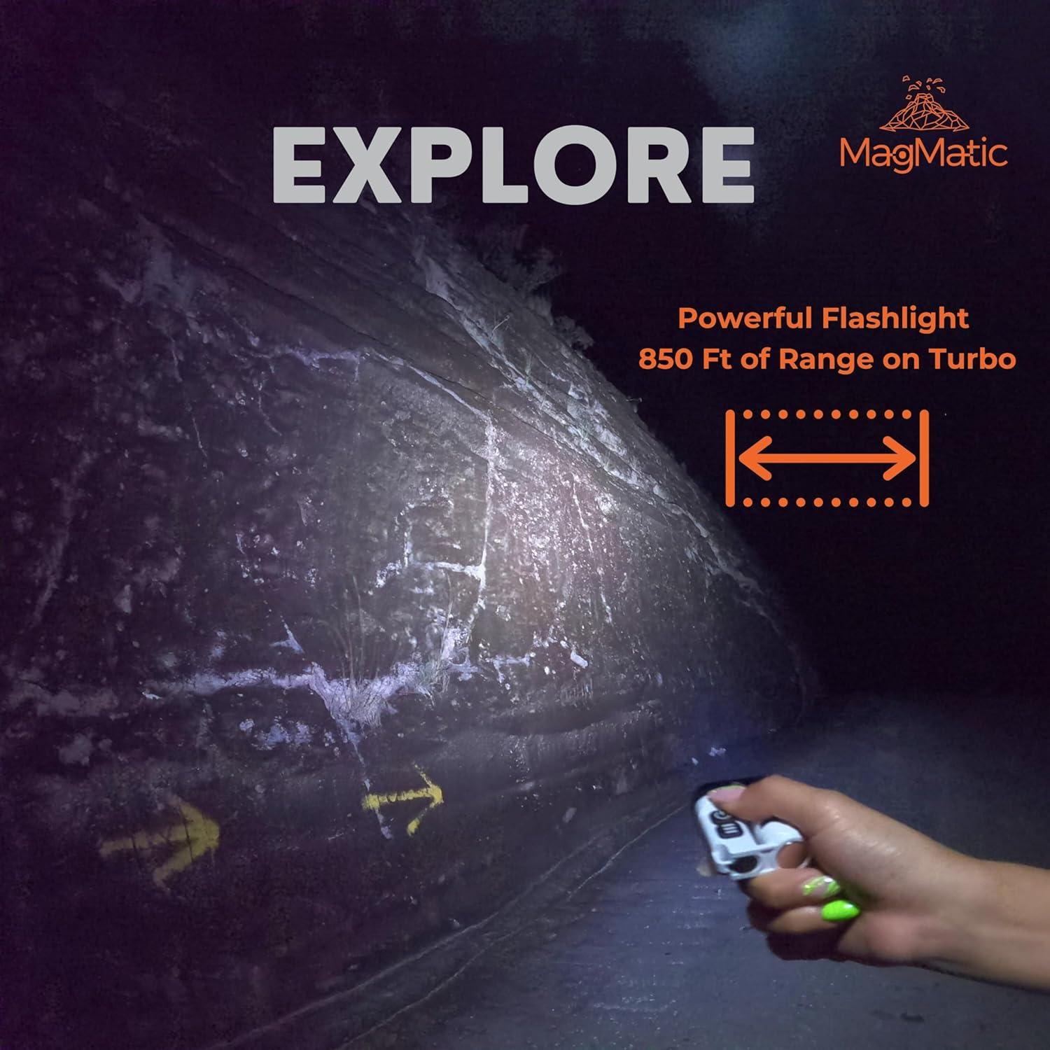 Linterna de Llavero MagMatic Power Ore 1600 LM Recargable