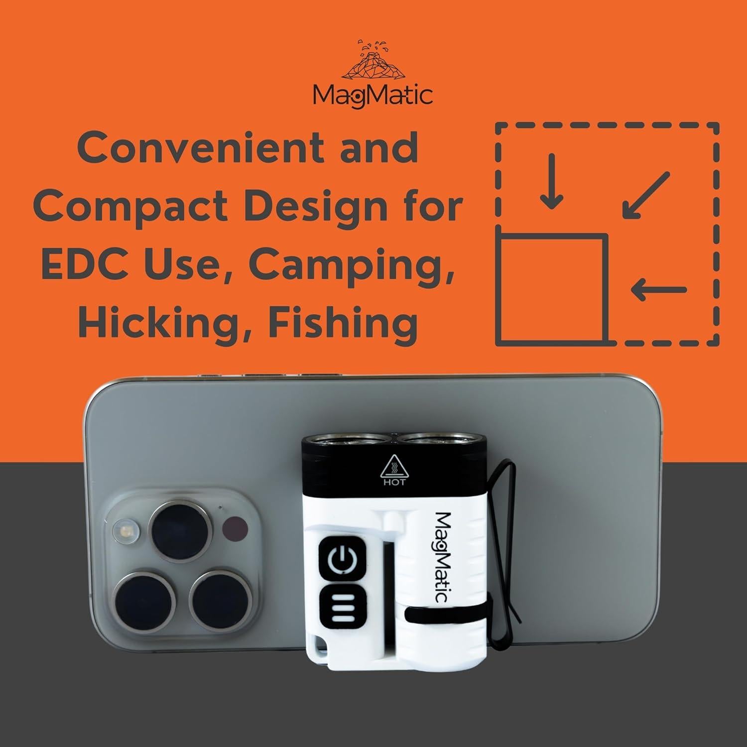 Linterna de Llavero MagMatic Power Ore 1600 LM Recargable