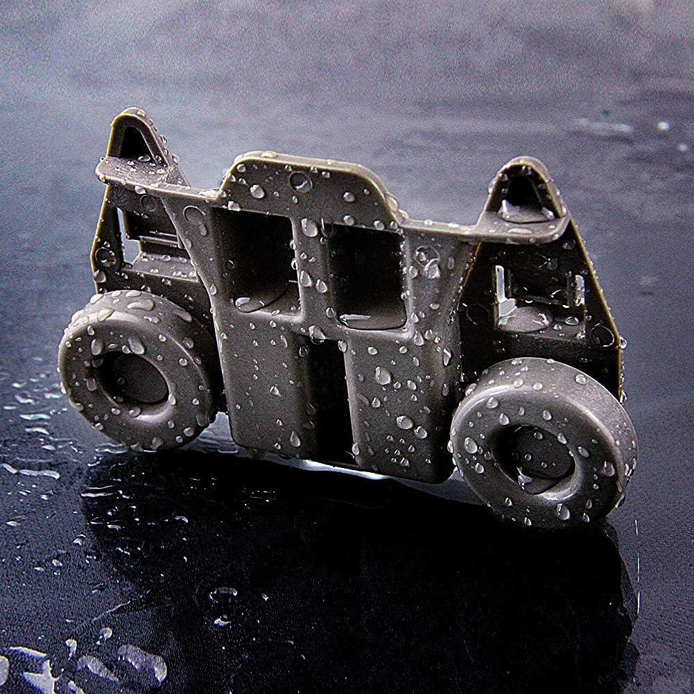 Paquete de 4 Ruedas de Lavavajillas W10195417 Tauuio