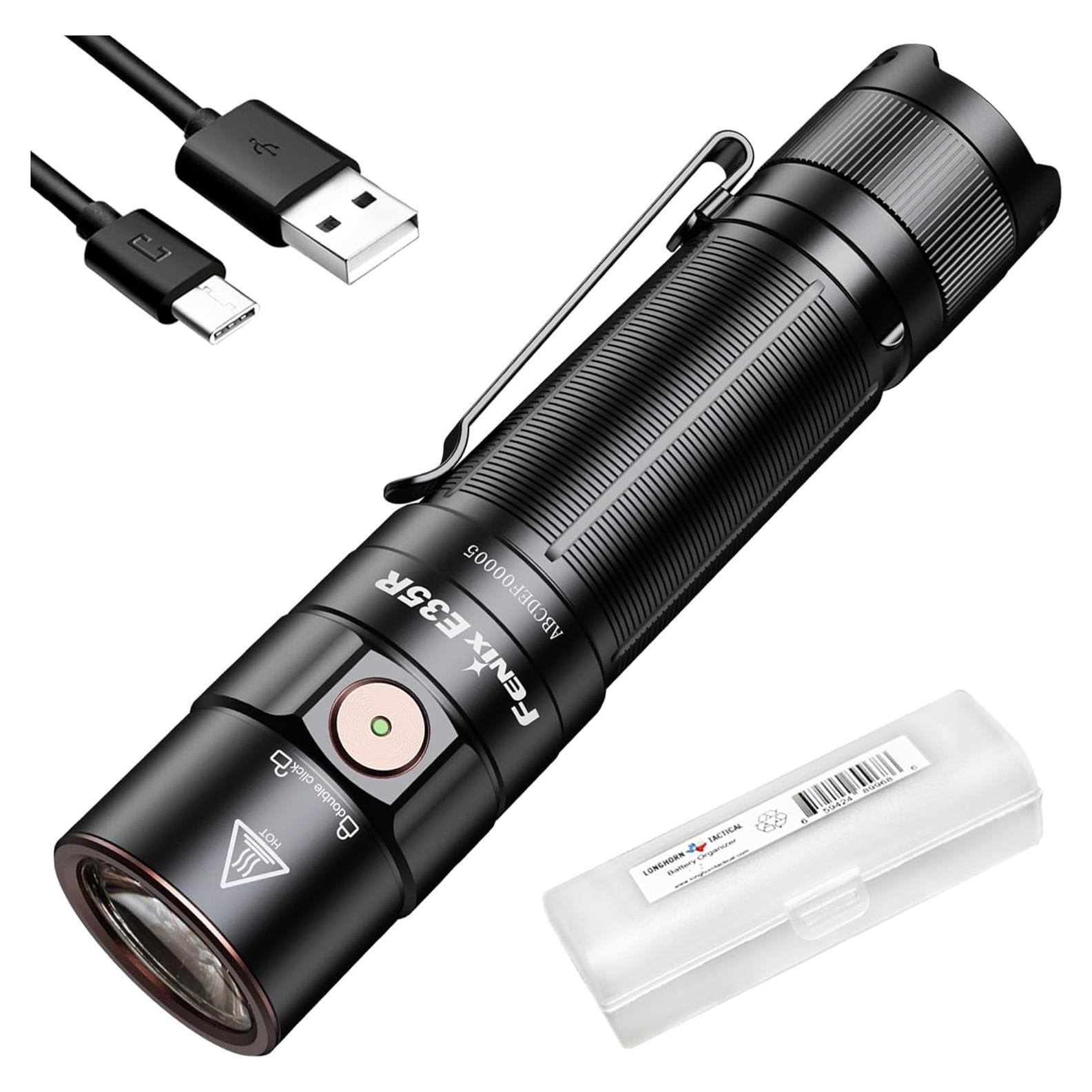 Linterna EDC Fenix E35R 3100 Lúmenes Recargable USB-C