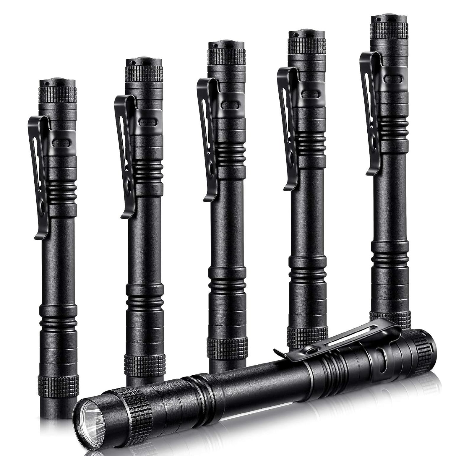 Linterna de Bolsillo LED Honoson 6 Piezas Compacta 13.31cm