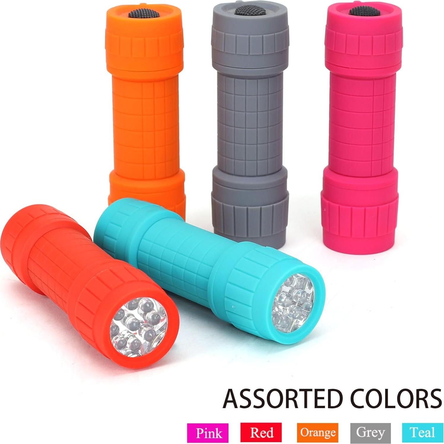 Juego de 10 Linternas LED FASTPRO con Baterías AAA Incluidas