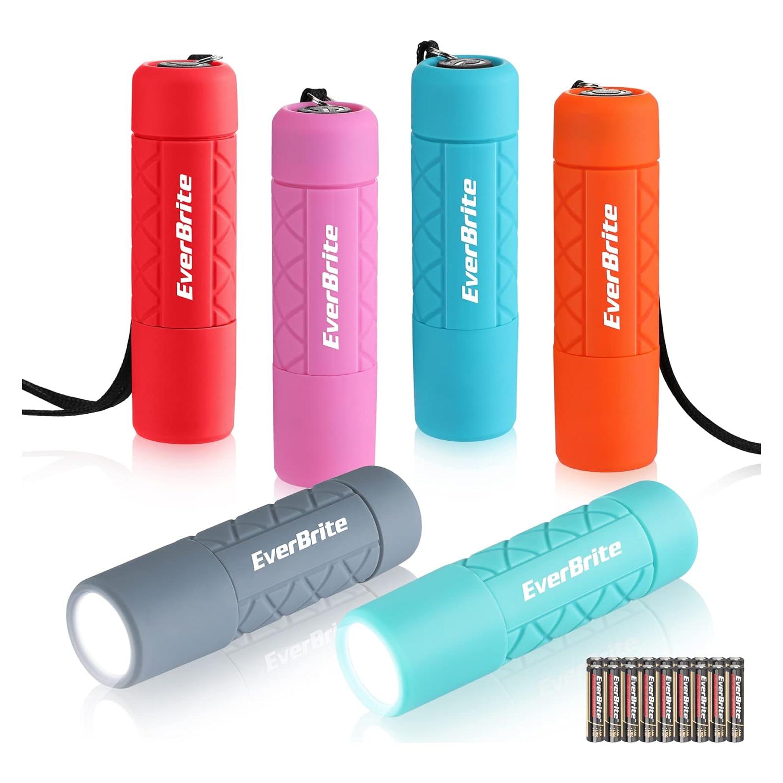 Conjunto de 6 Linternas Mini EverBrite LED 1W Multicolores