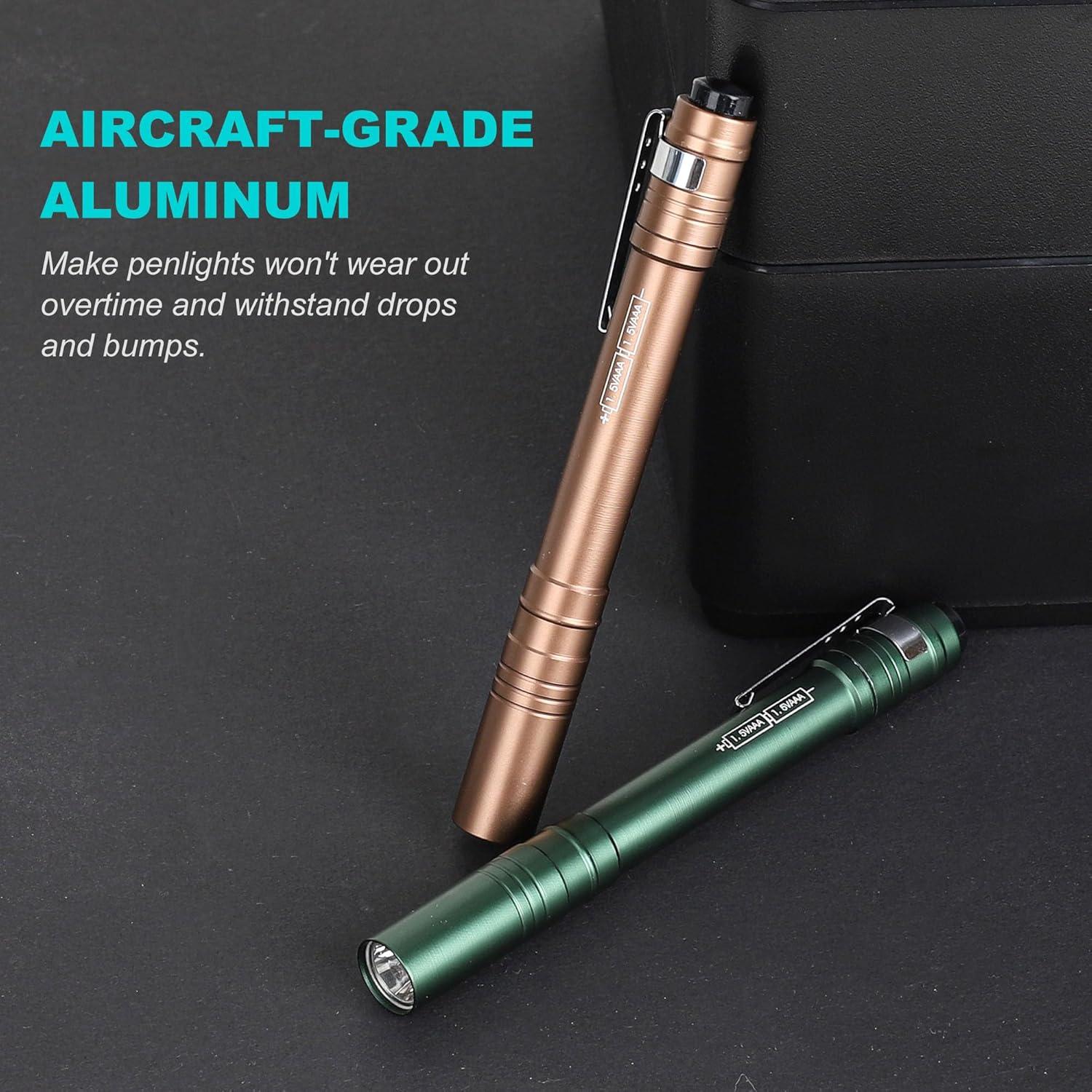 Linterna de Bolígrafо FASTPRO 6-Pack LED Aluminio 30 Lúmenes