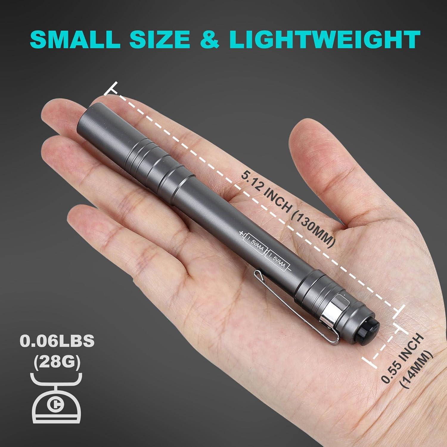 Linterna de Bolígrafо FASTPRO 6-Pack LED Aluminio 30 Lúmenes