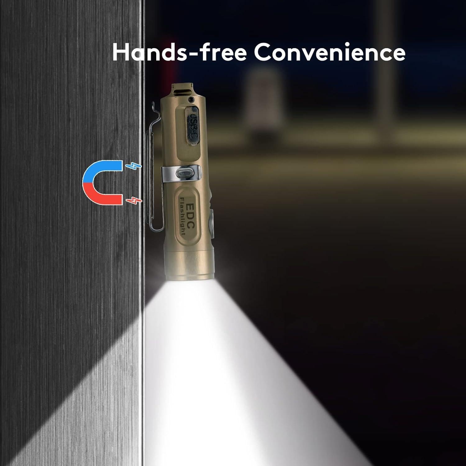 Linterna RovyVon Aurora A3 Pro G4 650 Lúmenes Recargable USB C