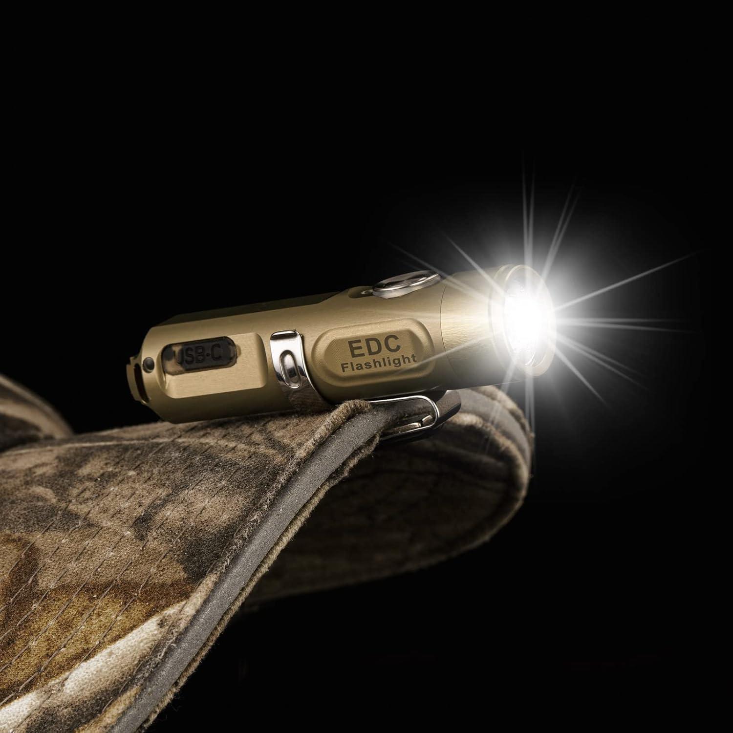 Linterna RovyVon Aurora A3 Pro G4 650 Lúmenes Recargable USB C