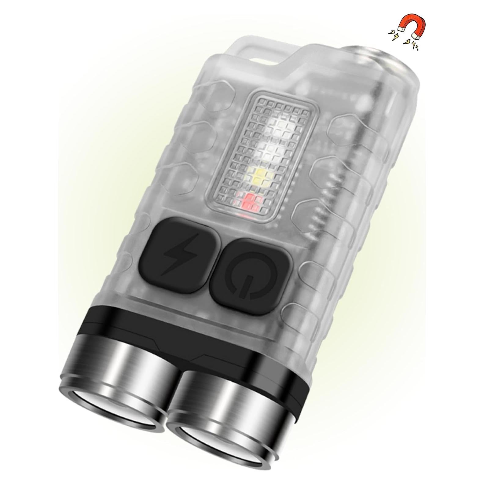 Linterna Mini Recargable MAGMATIC 900 Lúmenes - Brilla en la Oscuridad