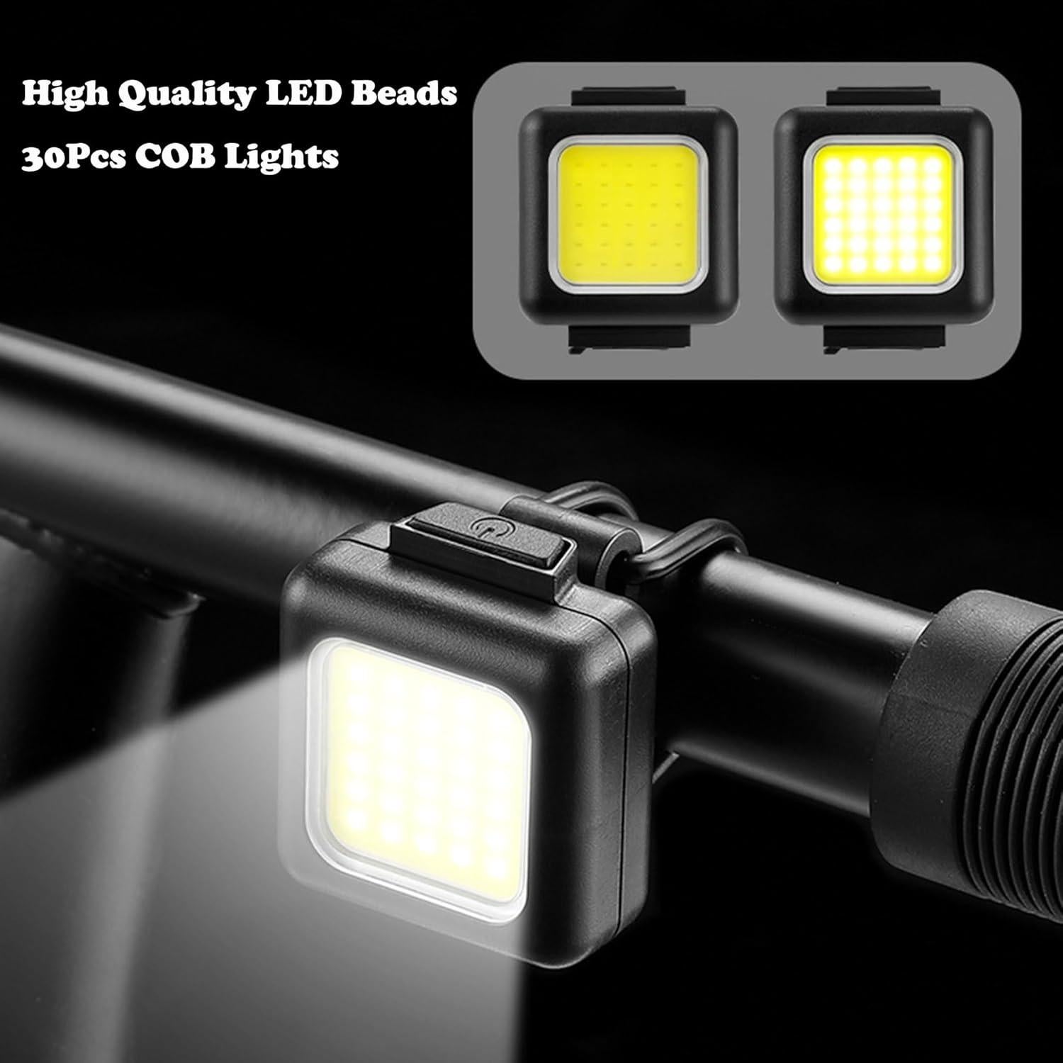 Linterna Recargable I0D0 con Clip, Luz de Seguridad Compacta