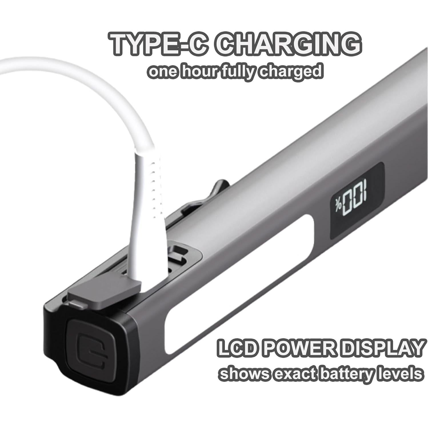 Linterna Recargable de Bolígrafo Bufccy W08 con Luz COB 6 Modos