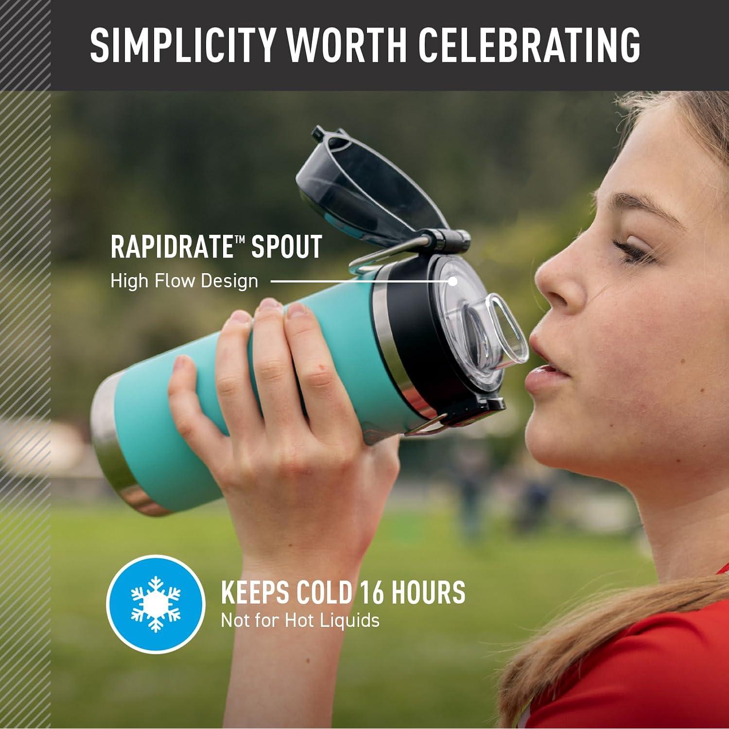 Botella de Agua Thermos Icon 532ml Acero Inoxidable Marino