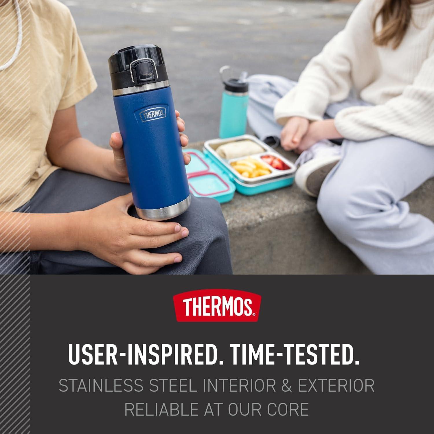 Botella de Agua Thermos Icon 532ml Acero Inoxidable Marino