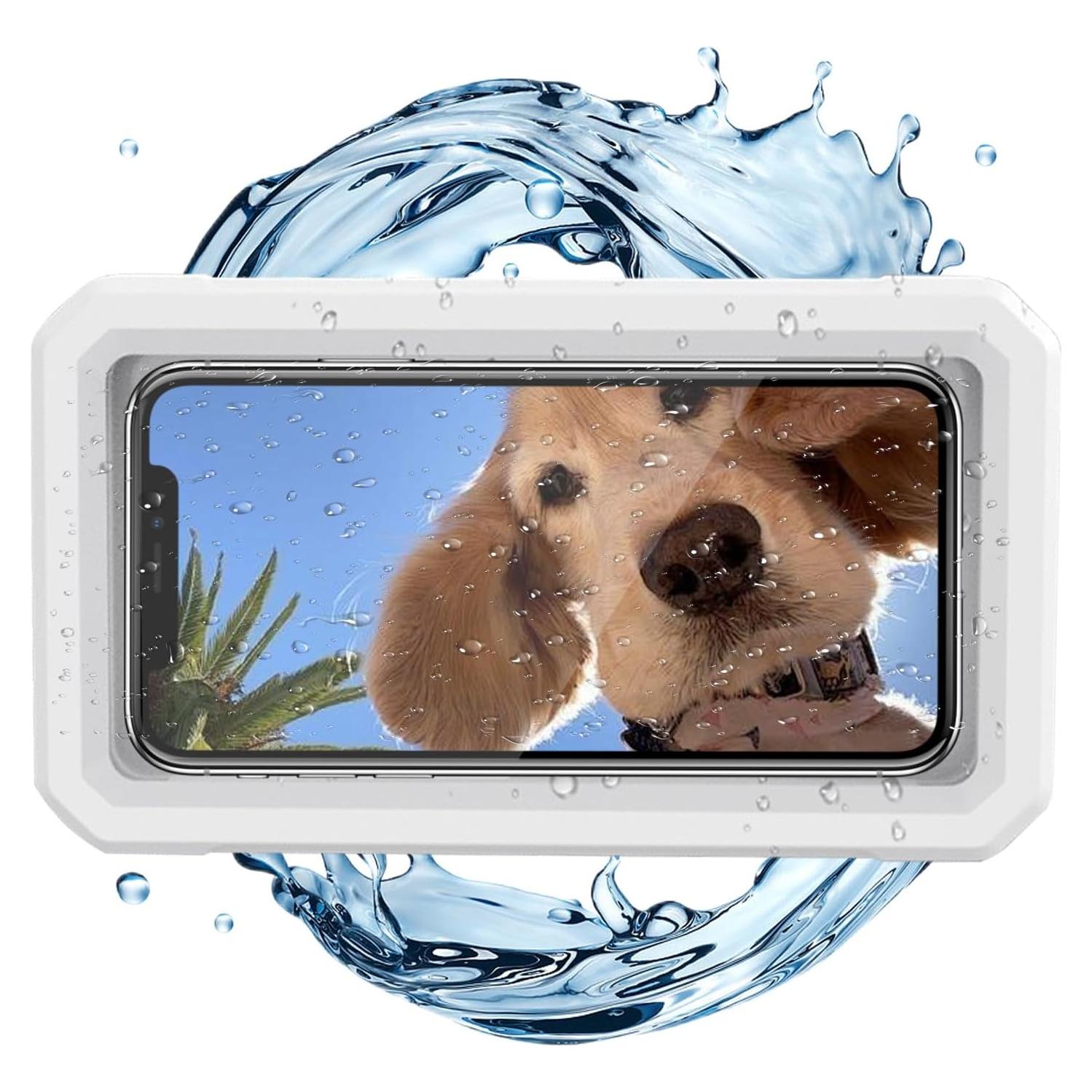 Soporte para Teléfono de Ducha Impermeable DOSAKEIKO Ajustable