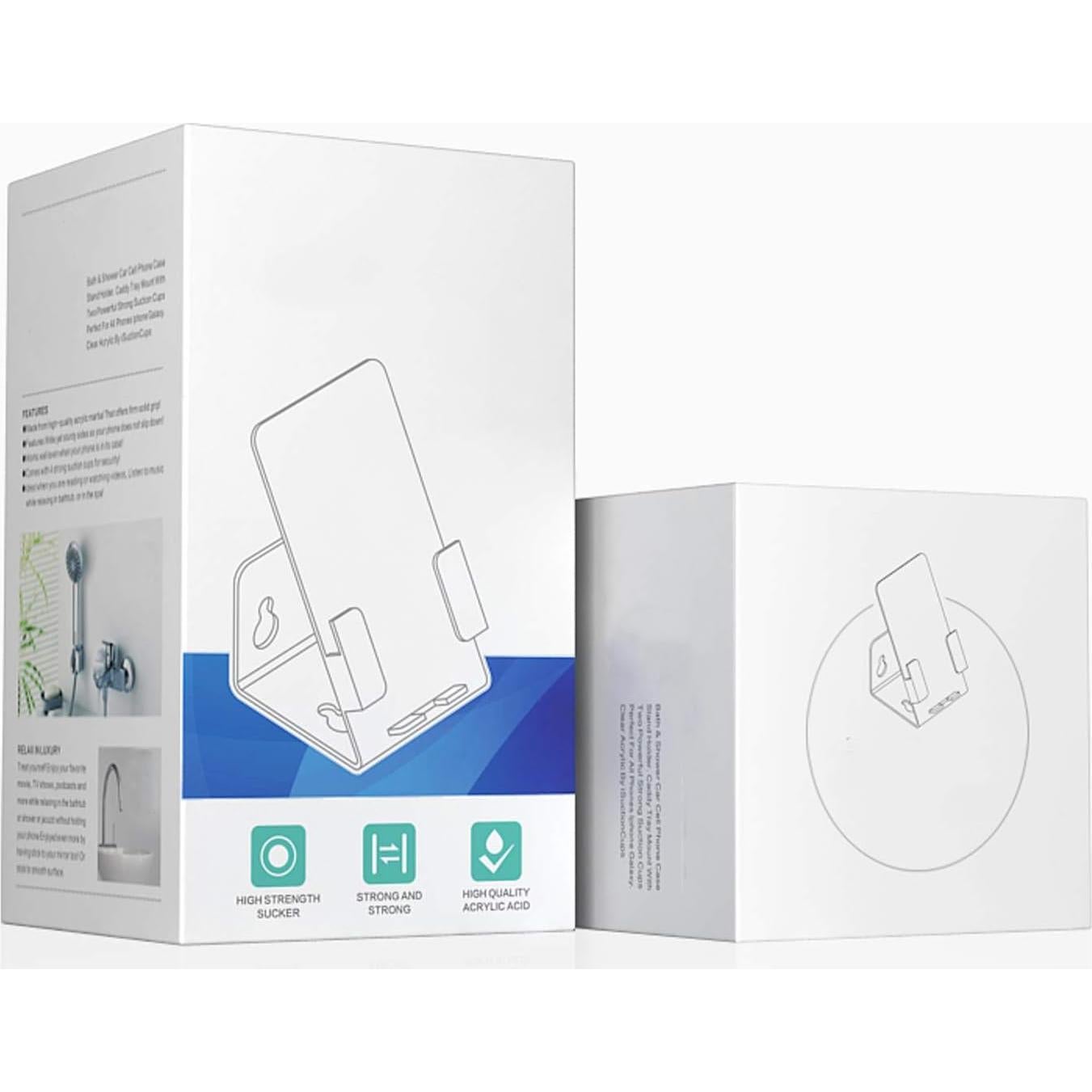 Soporte para Teléfono Celular de Baño JZMYXA con Ventosas