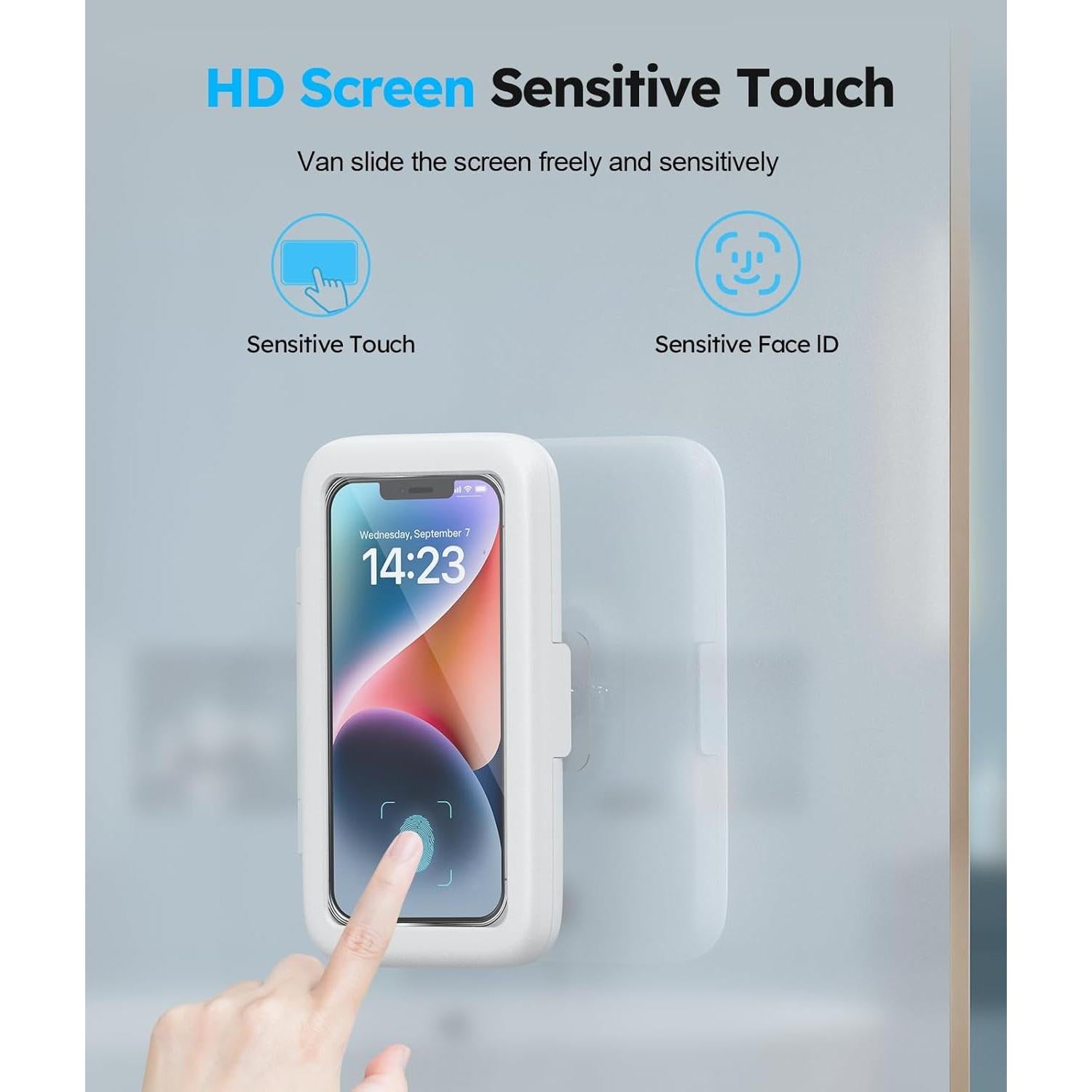 Estuche Impermeable para Teléfono en la Ducha SOPORTE 2024