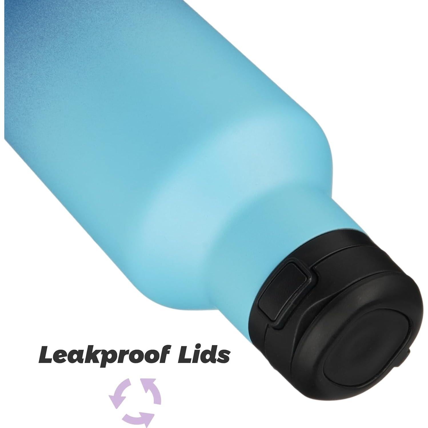 Botella de Agua Aislada Konokyo 0.5L Doble Pared Acero Inoxidable Cielo