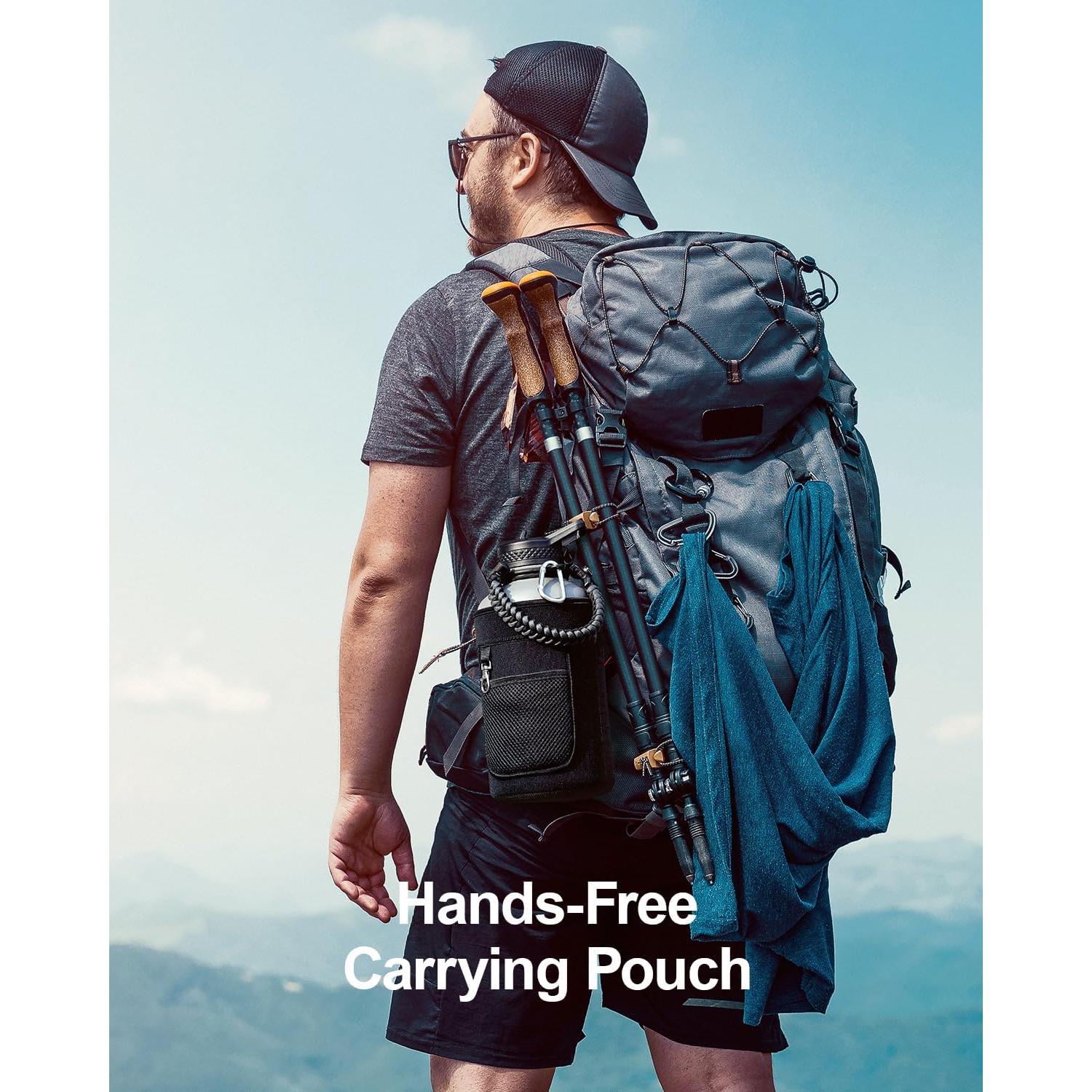 Botella de Agua Aislada Topre 64 oz Acero Inoxidable Gris