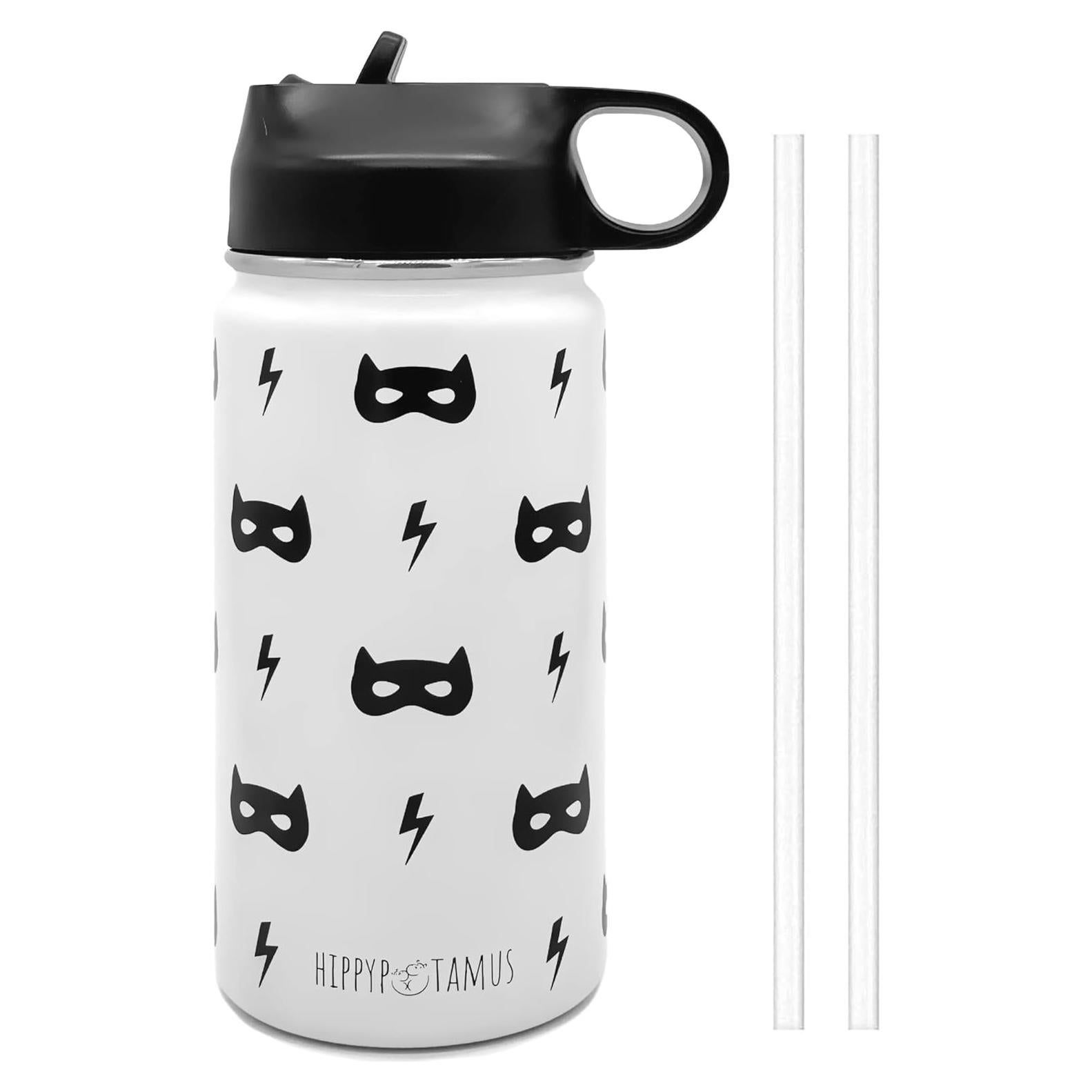 Botella de Agua para Niños Hippypotamus 414 ml Aislada