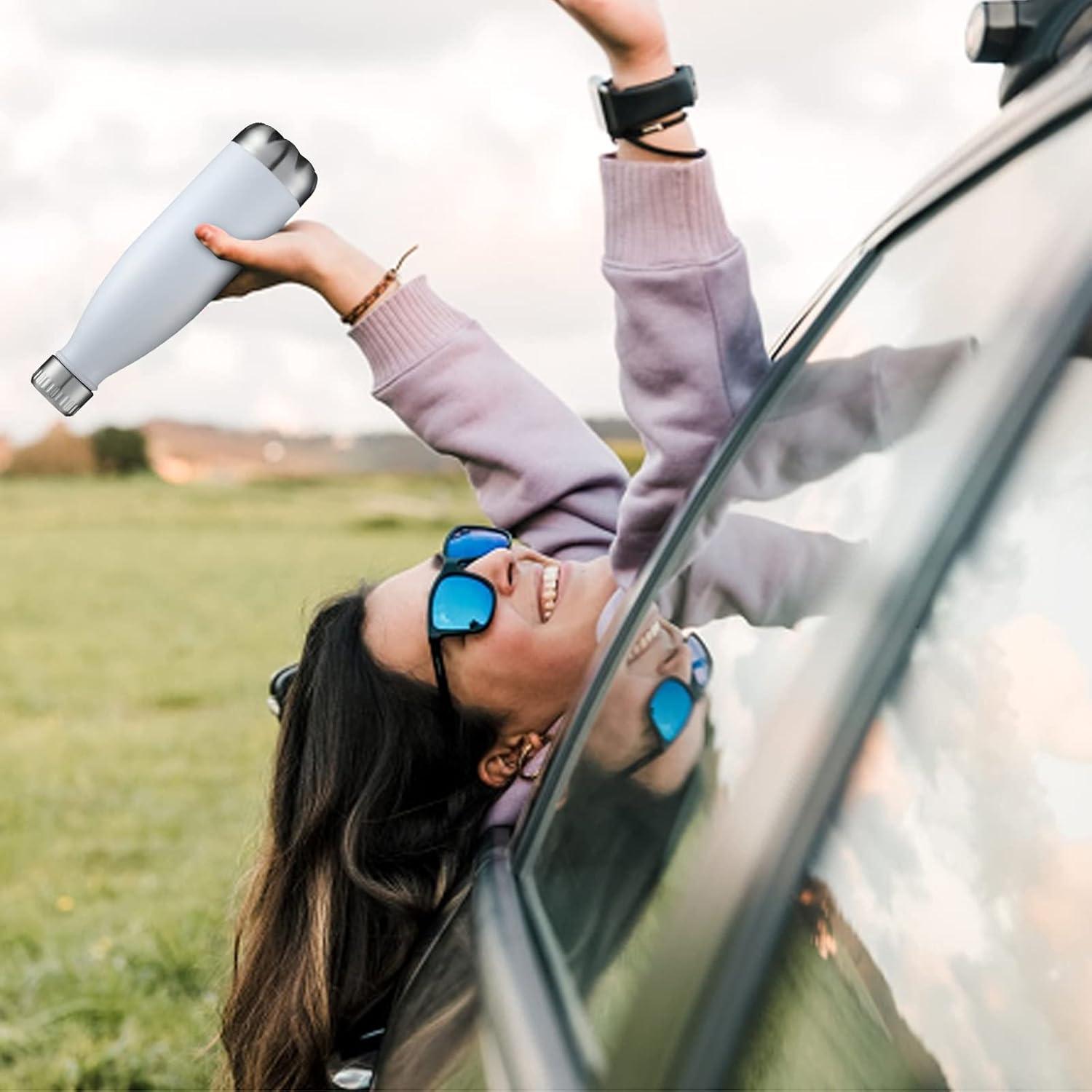 Botella de Agua Aislada HASLE OUTFITTERS 500ml Blanca