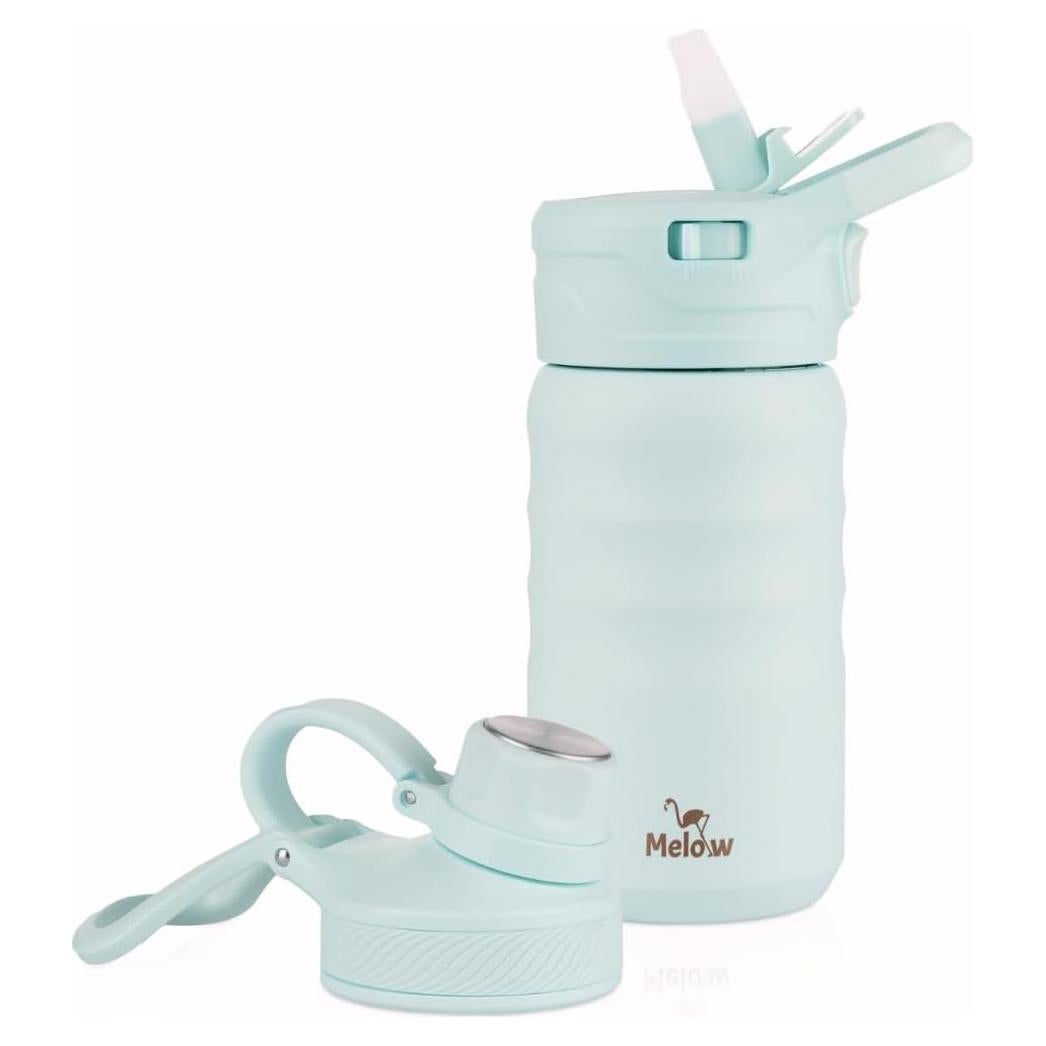 Botella de Agua Melow KidsTumbler 354 ml Acero Inoxidable Azul