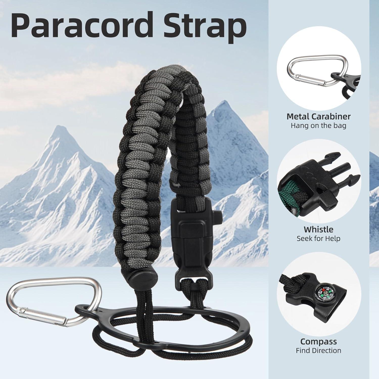 Botella de Agua Aislada BJPKPK 128oz Acero Inoxidable Azul