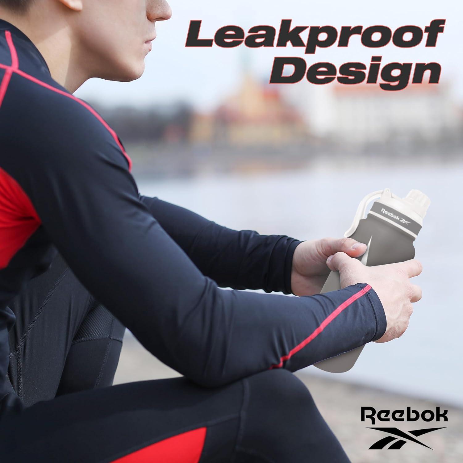 Botella de Agua Aislada Reebok 1.18 L Acero Inoxidable Gris