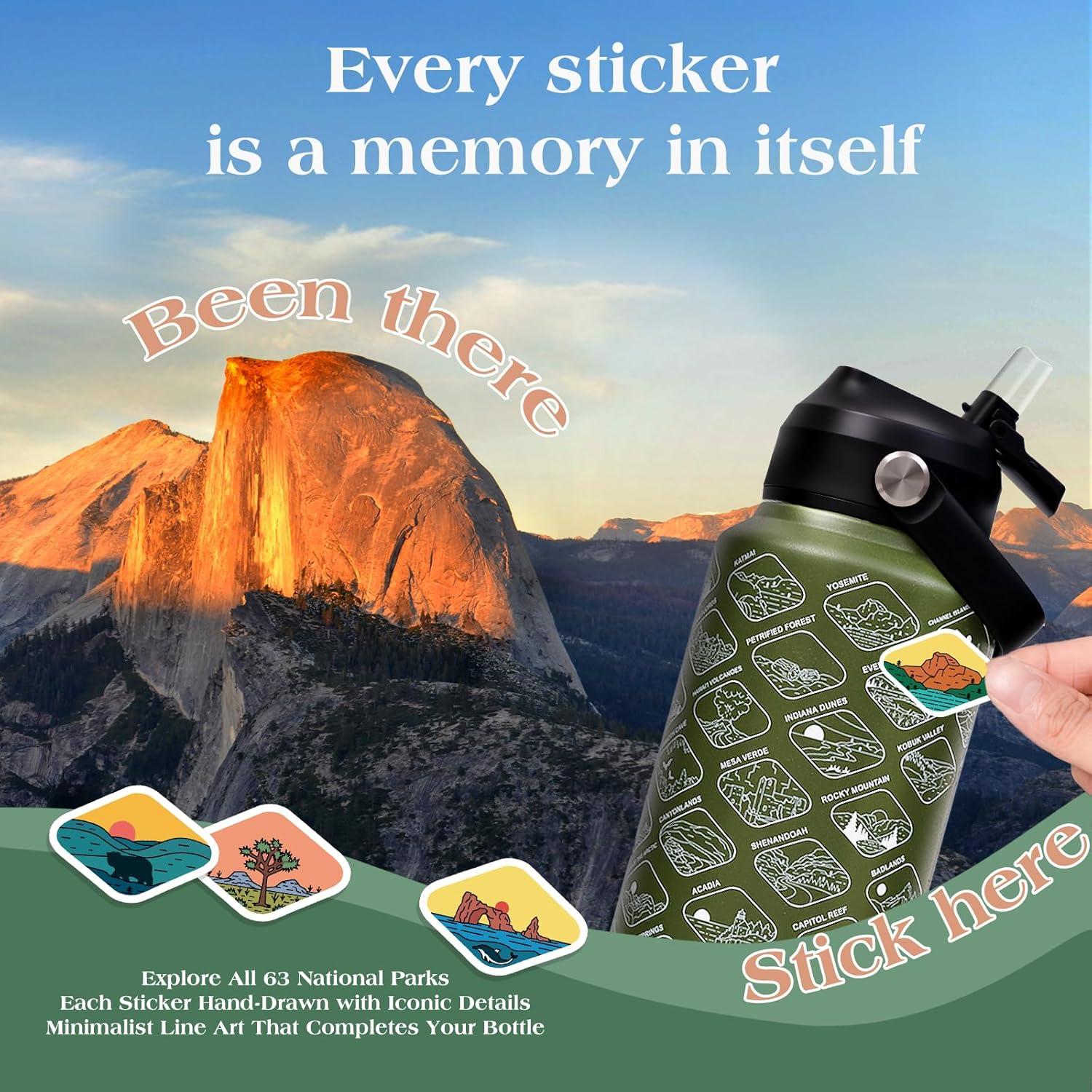 Botella de Agua PJR Jsongos 32 oz Acero Inoxidable Verde Aislada