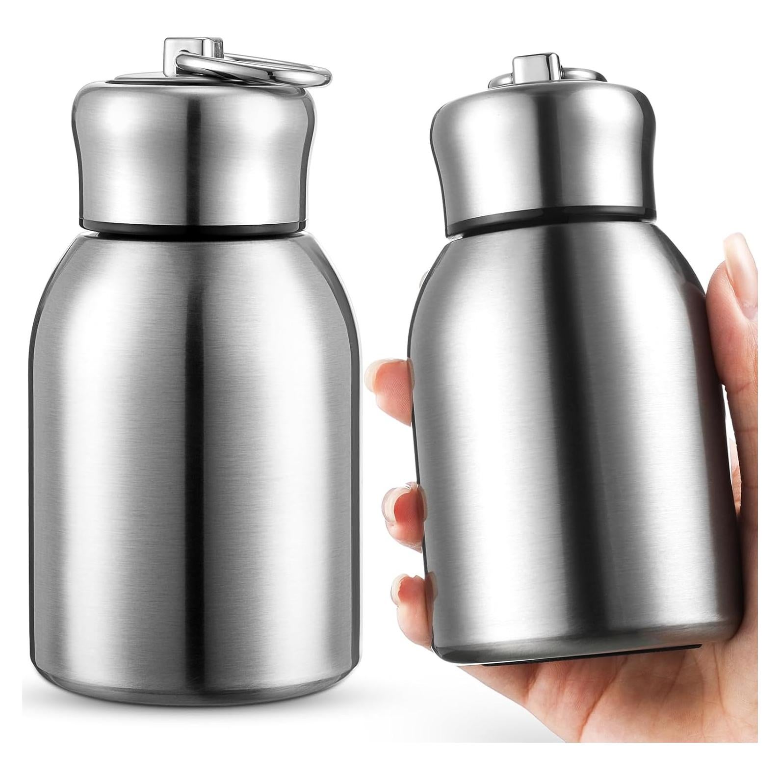 Botellas de Agua Mifoci 300ml Acero Inoxidable Aisladas 2 Pcs