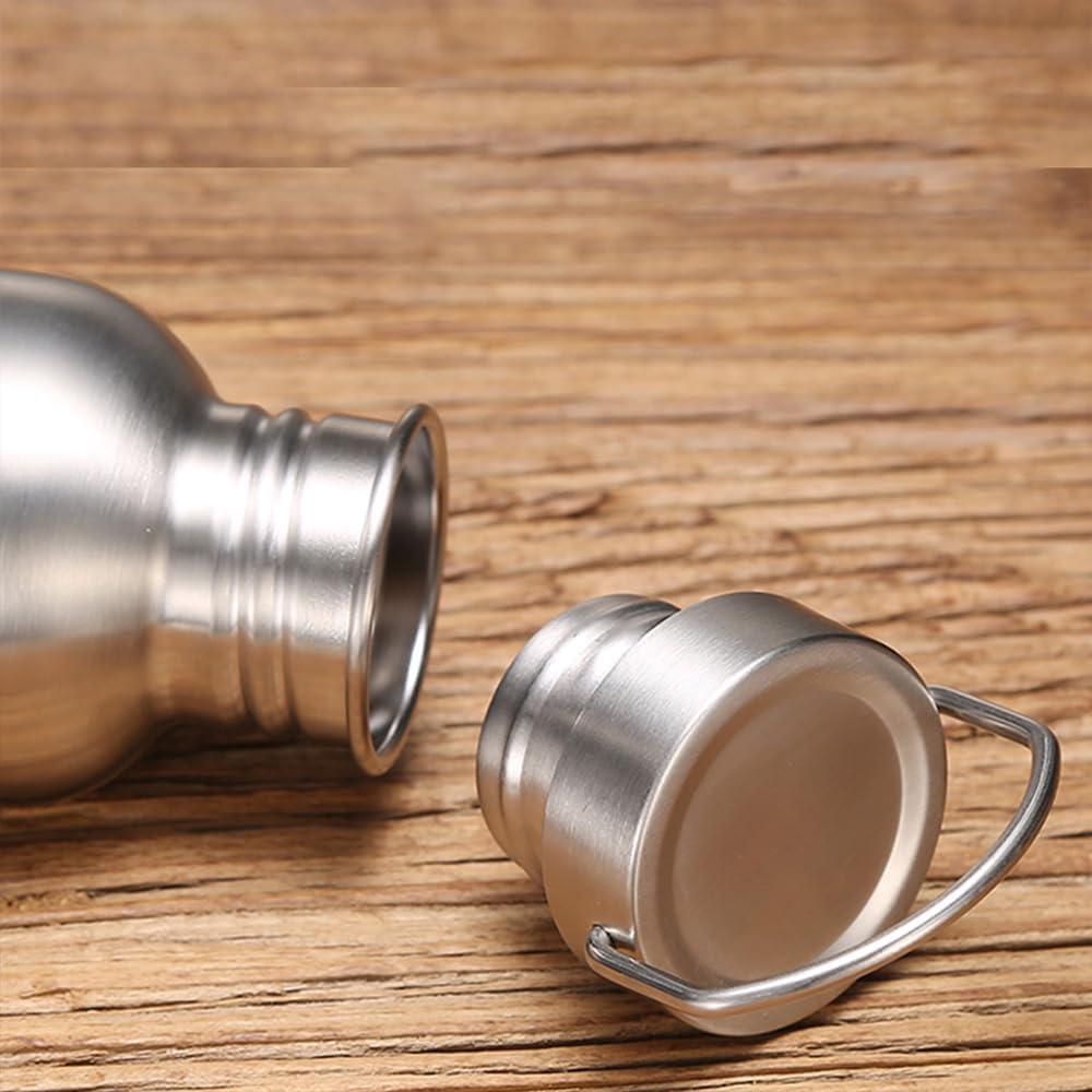 Botella de Agua Deportiva CDJ Acero Inoxidable 1000ml Ligera