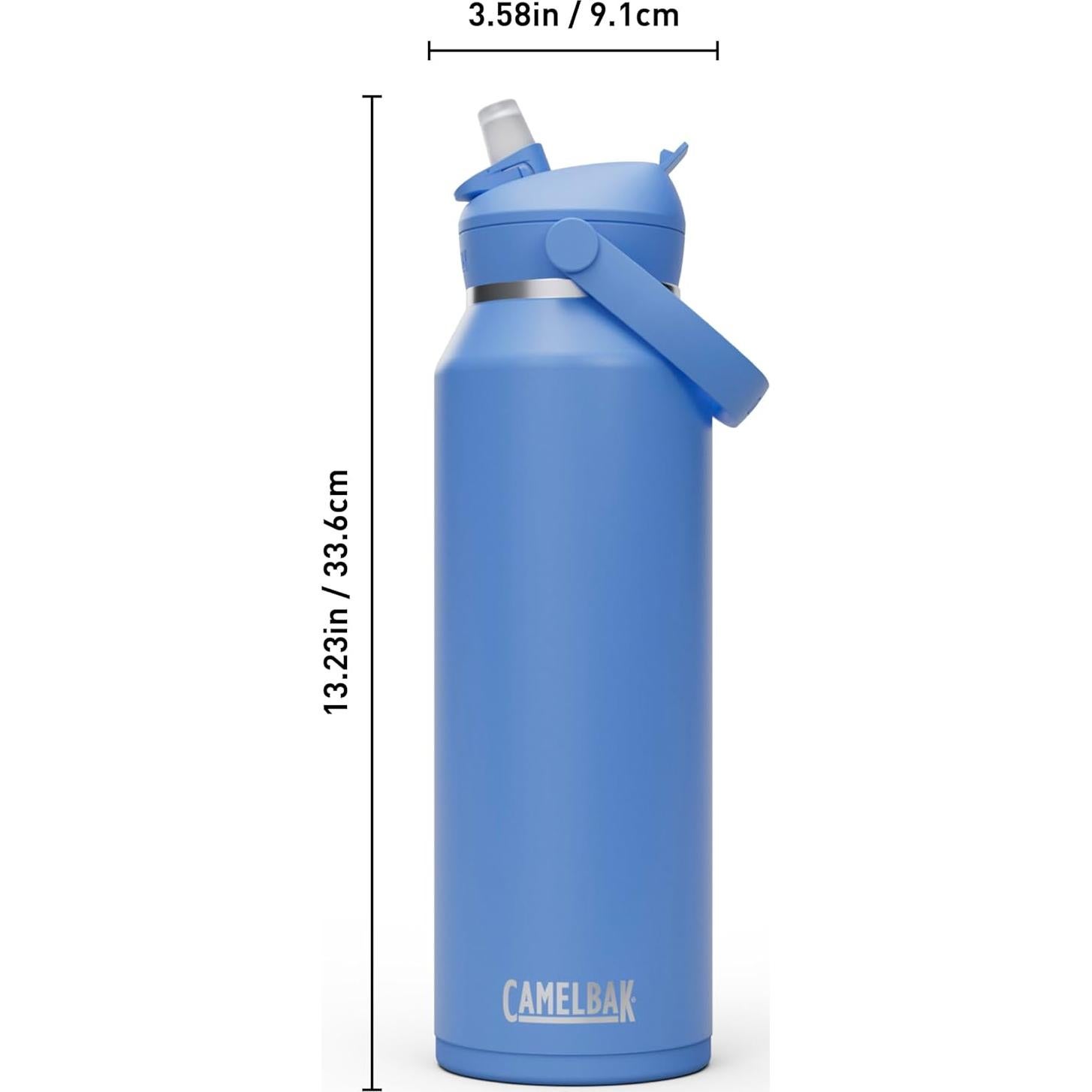 Botella de Agua Aislada CamelBak Thrive 1.22L Acero Inoxidable Azul