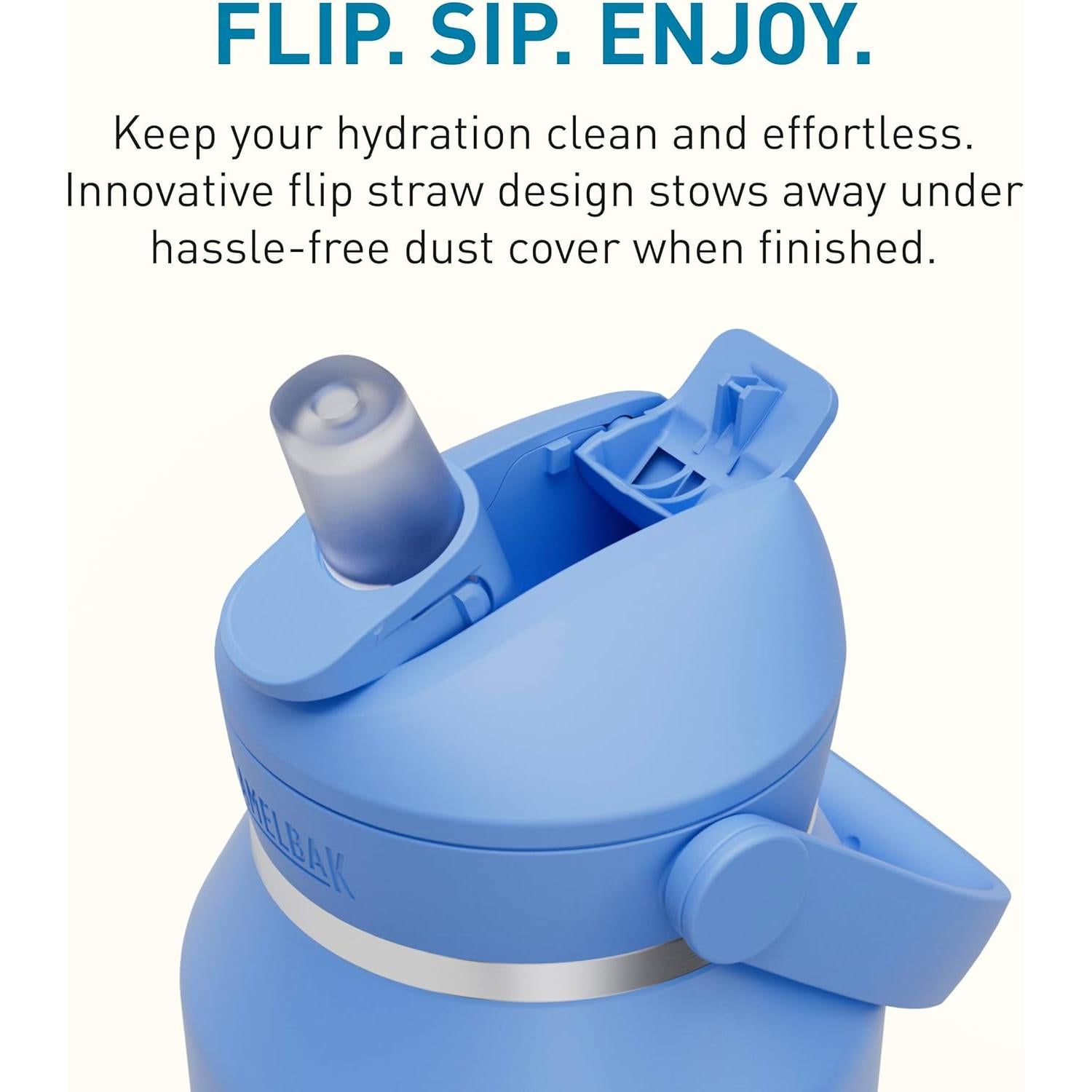 Botella de Agua Aislada CamelBak Thrive 1.22L Acero Inoxidable Azul