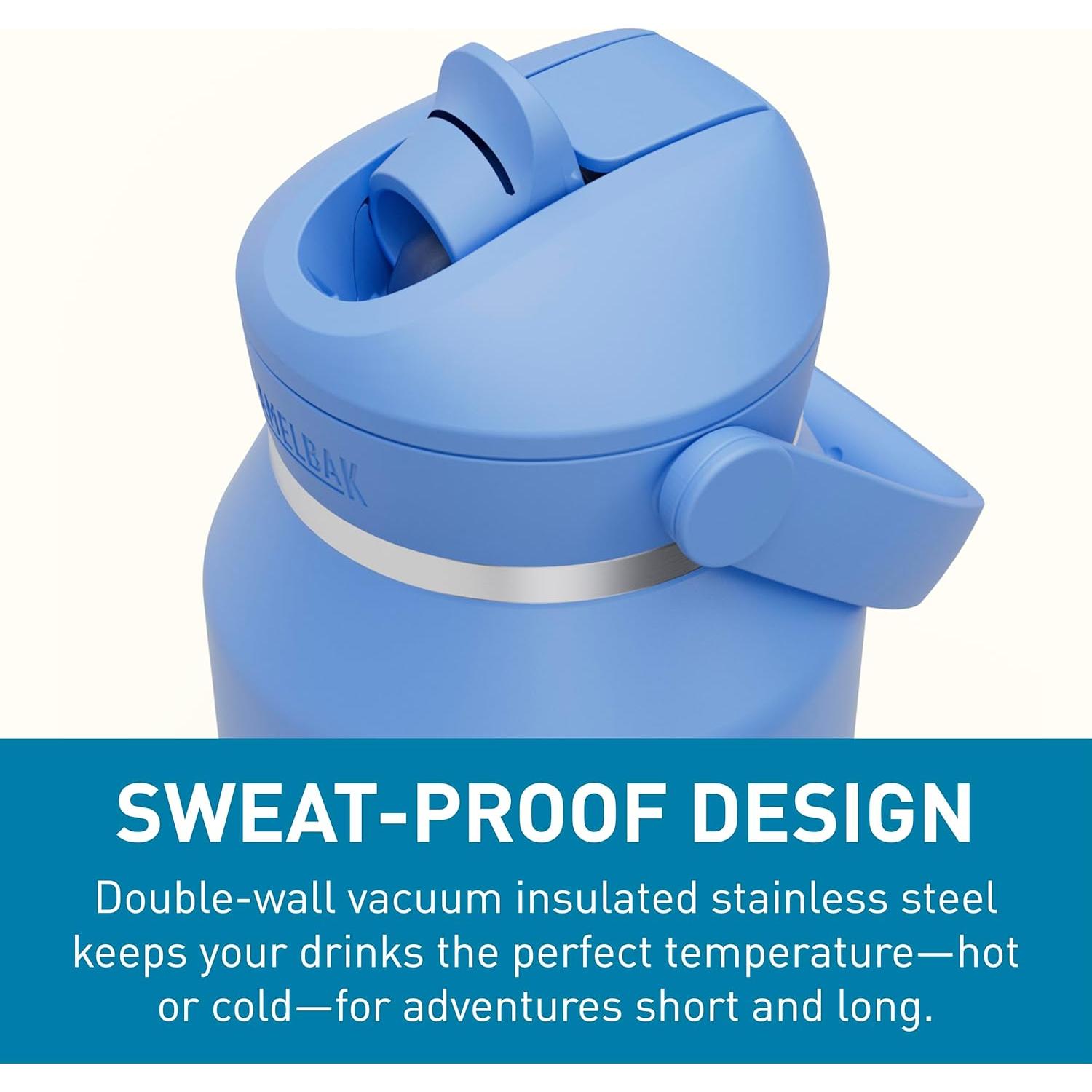 Botella de Agua Aislada CamelBak Thrive 1.22L Acero Inoxidable Azul