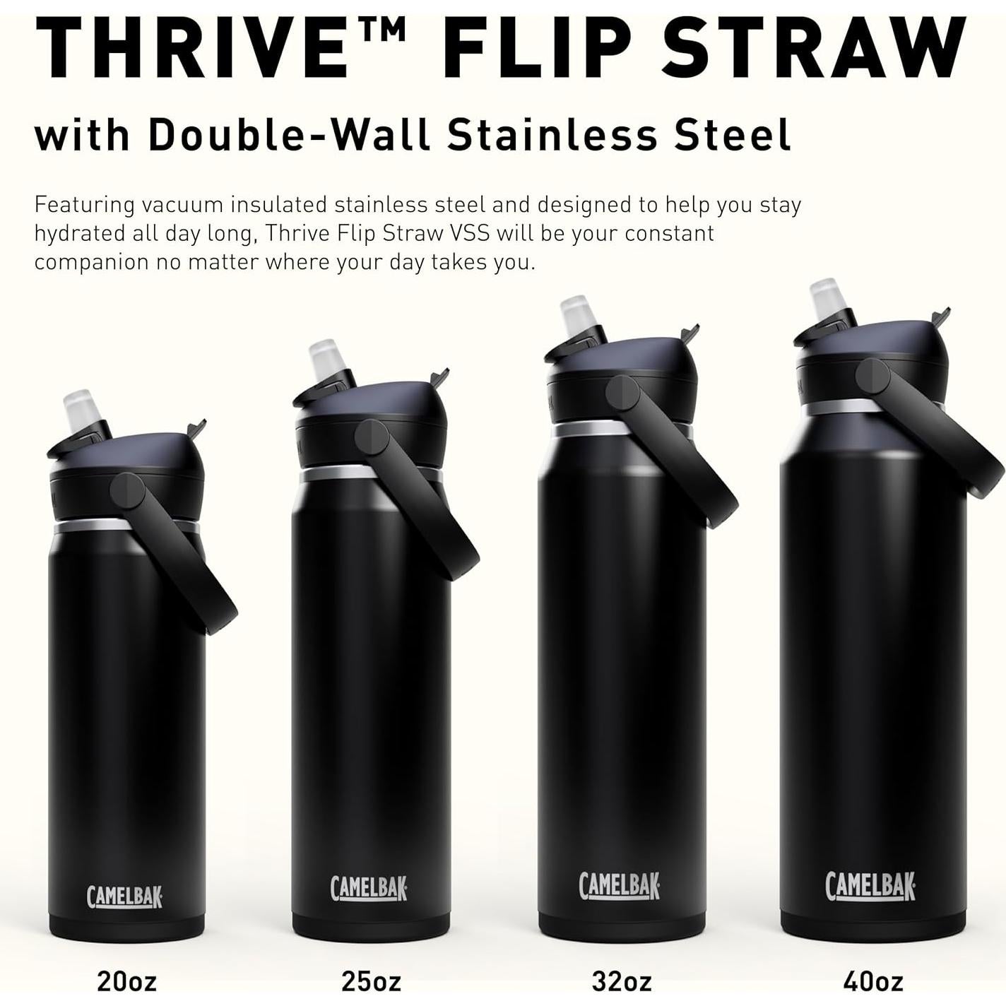 Botella de Agua Aislada CamelBak Thrive 1.22L Acero Inoxidable Azul