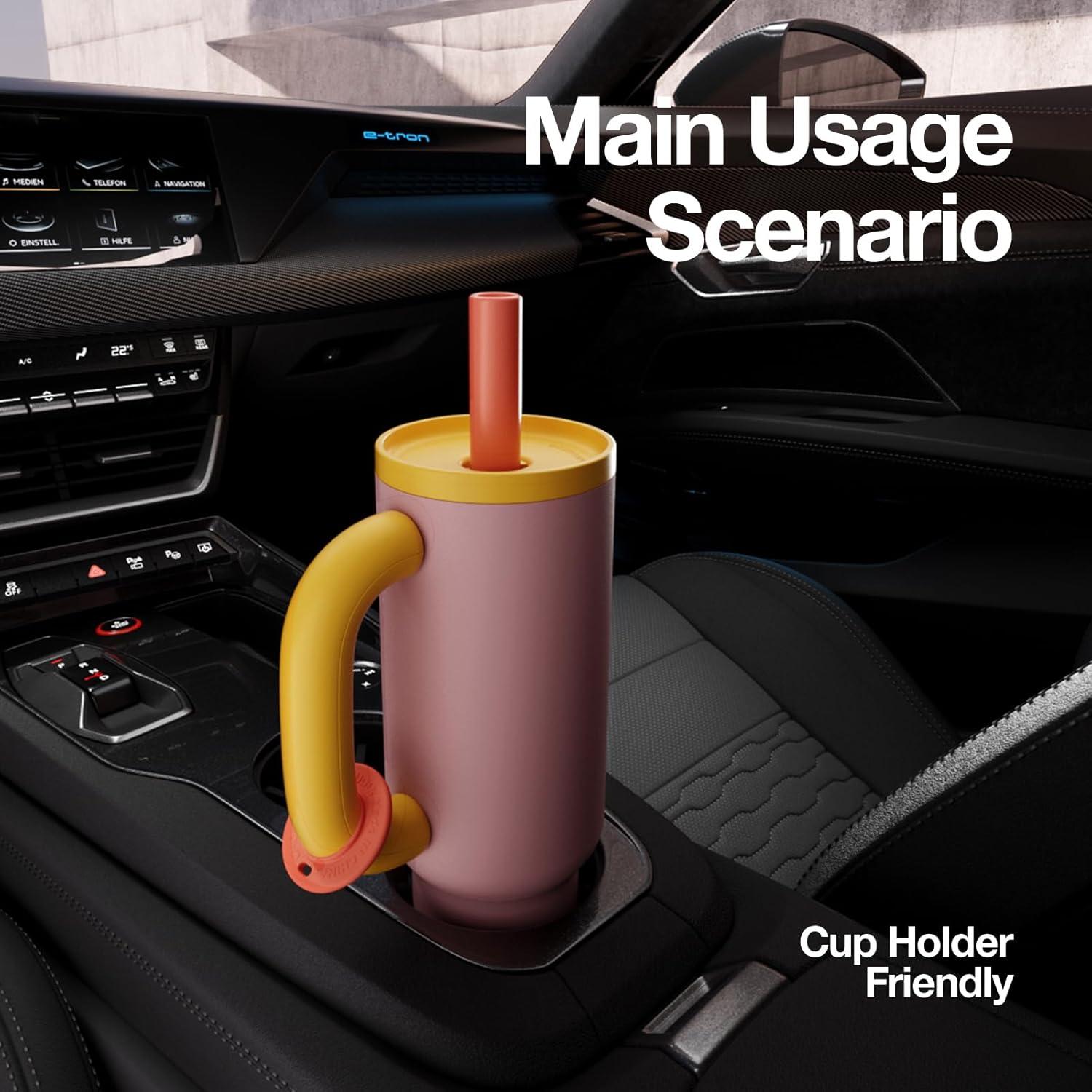 Vaso Térmico Acero Inoxidable CHAKO LAB 1050 ml Rosa Amarillo