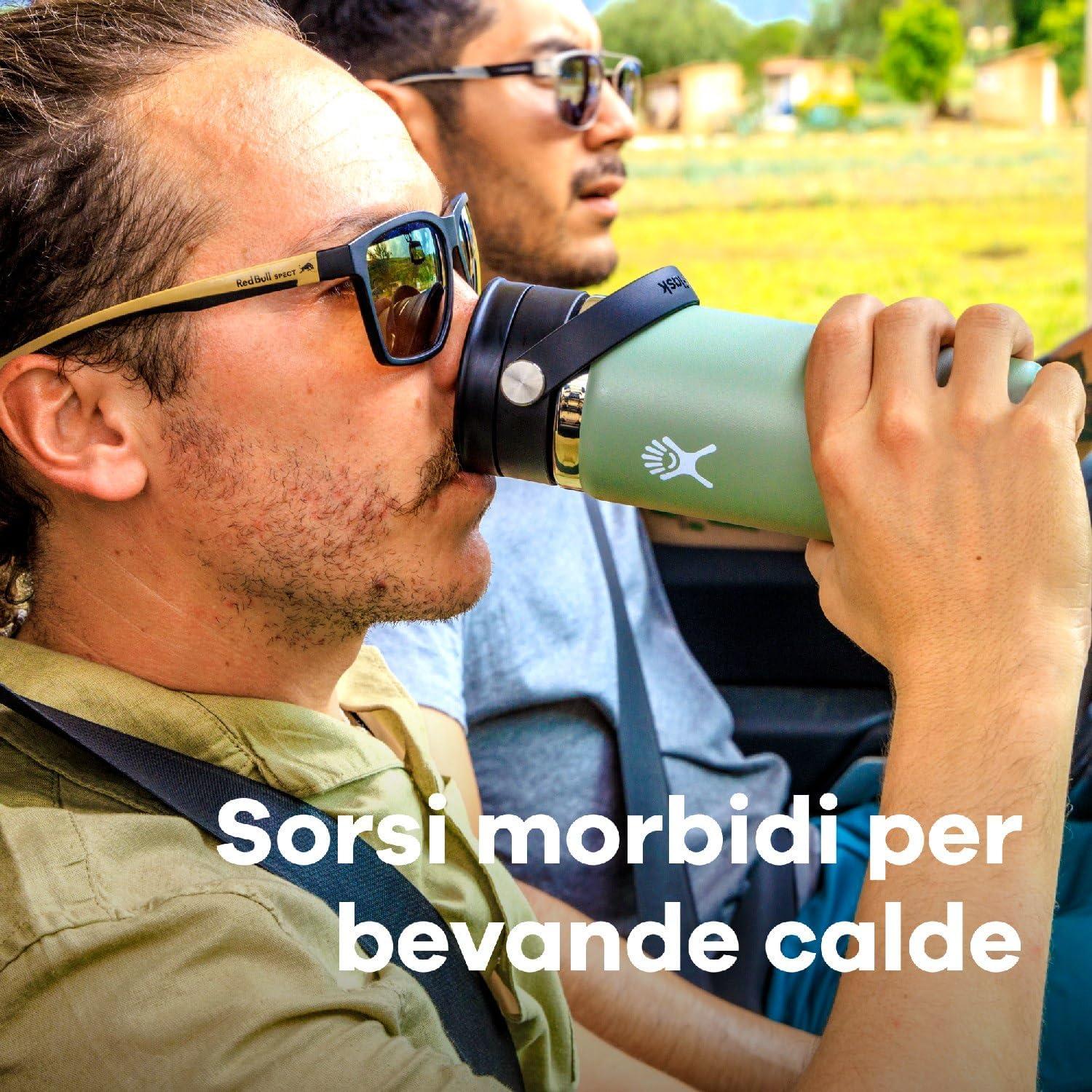 Botella de Agua Aislada Hydro Flask 16 Oz Flex Sip Abeto