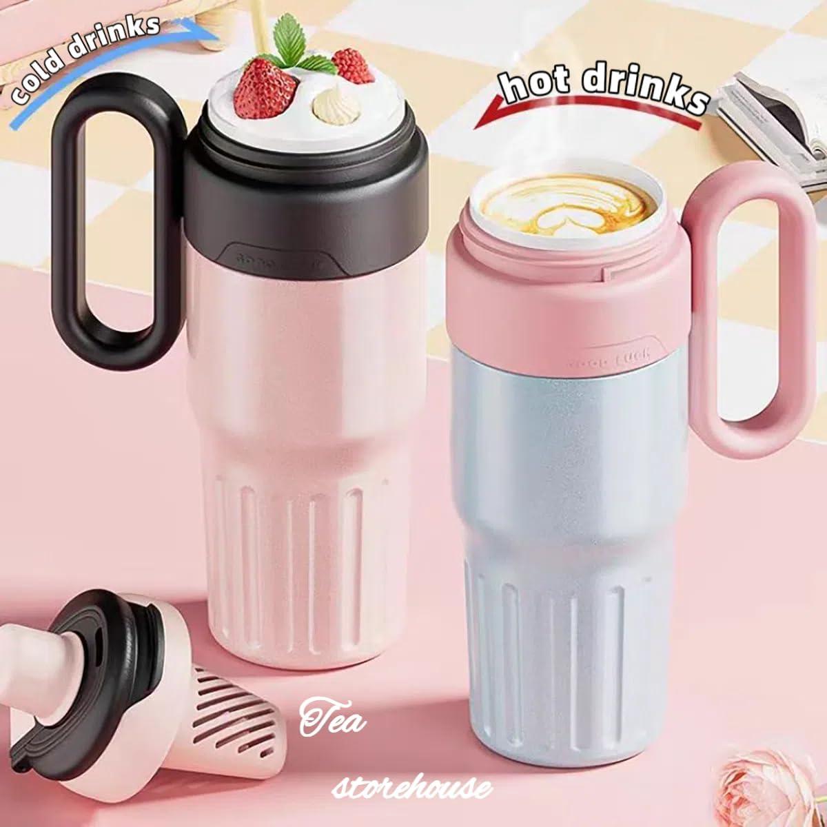 Botella de Agua Aislada 26 oz LLFH Puff Coconut - Acero Inoxidable