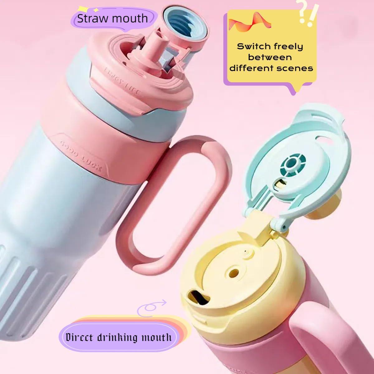 Botella de Agua Aislada 26 oz LLFH Puff Coconut - Acero Inoxidable