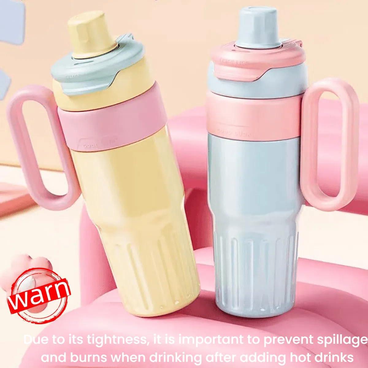 Botella de Agua Aislada 26 oz LLFH Puff Coconut - Acero Inoxidable