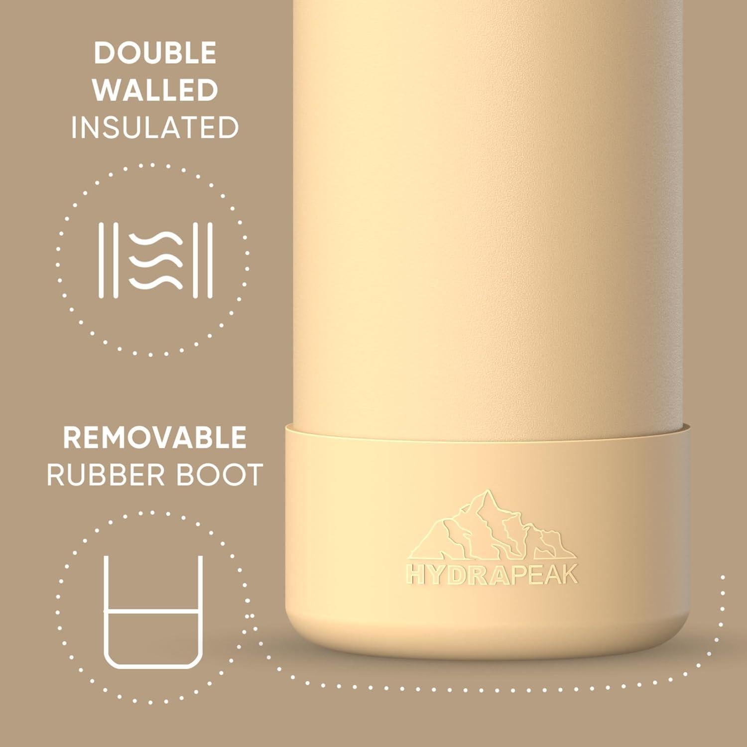 Botella de Agua Aislada Hydrapeak Sport 0.95L Doble Pared