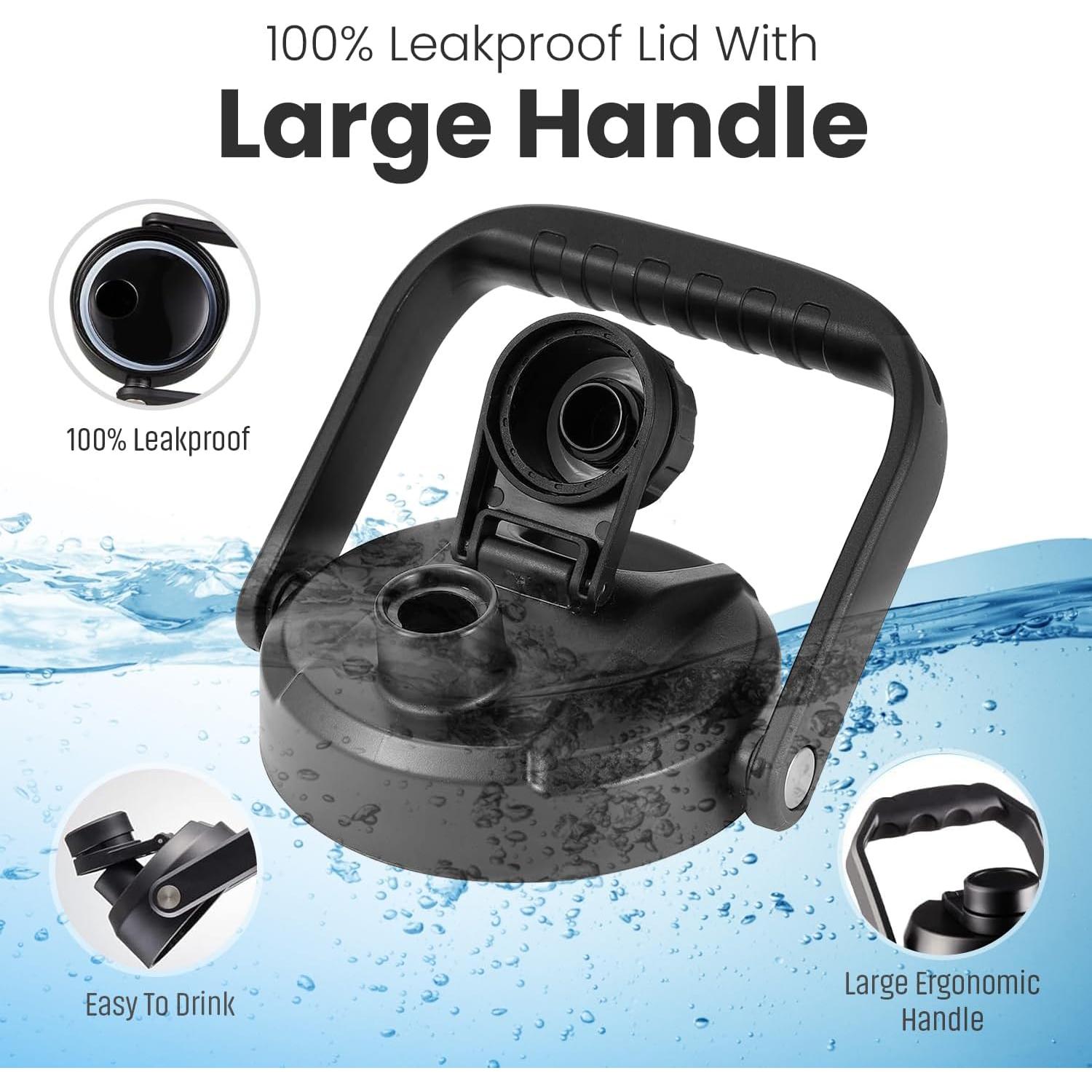 Botella de Agua Aislada Xero Chill 128 oz Acero Inoxidable