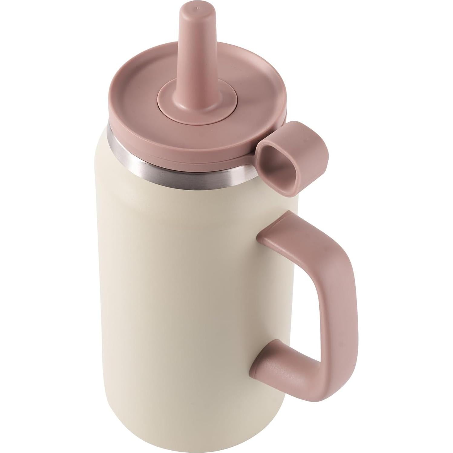 Botella de Agua 1.5L Fijinhom Acero Inoxidable Aislada Caqui