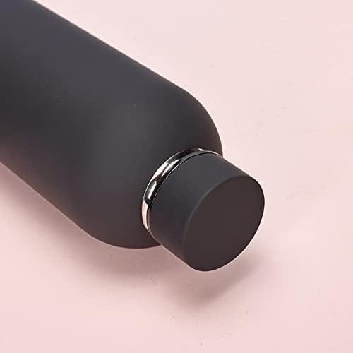 Botella de Agua Deportiva FAMKX 500ml Acero Inoxidable Gris