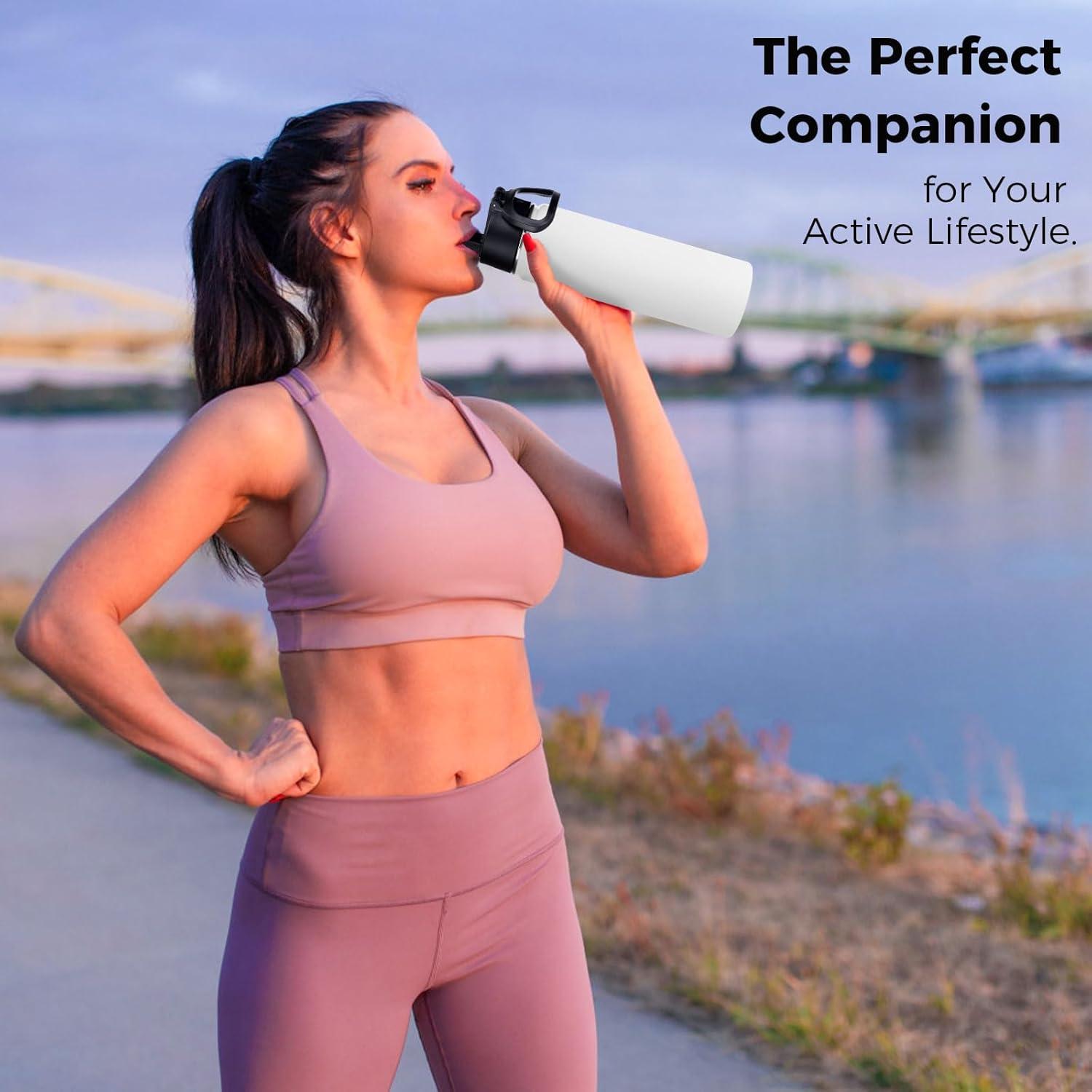 Botellas de Agua Aisladas Neihepal 22 oz Acero Inoxidable 8 Paquete