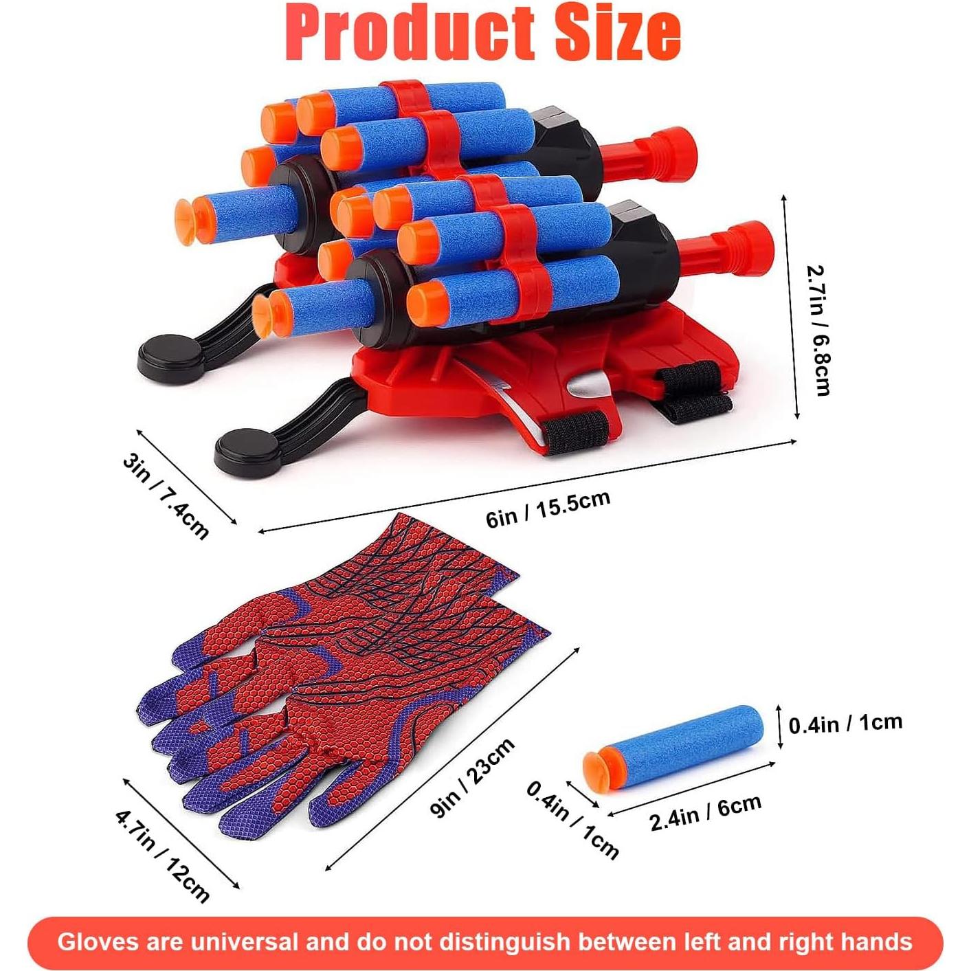 Lanzadores de Telaraña YUETIANE para Niños - 2 Paquetes