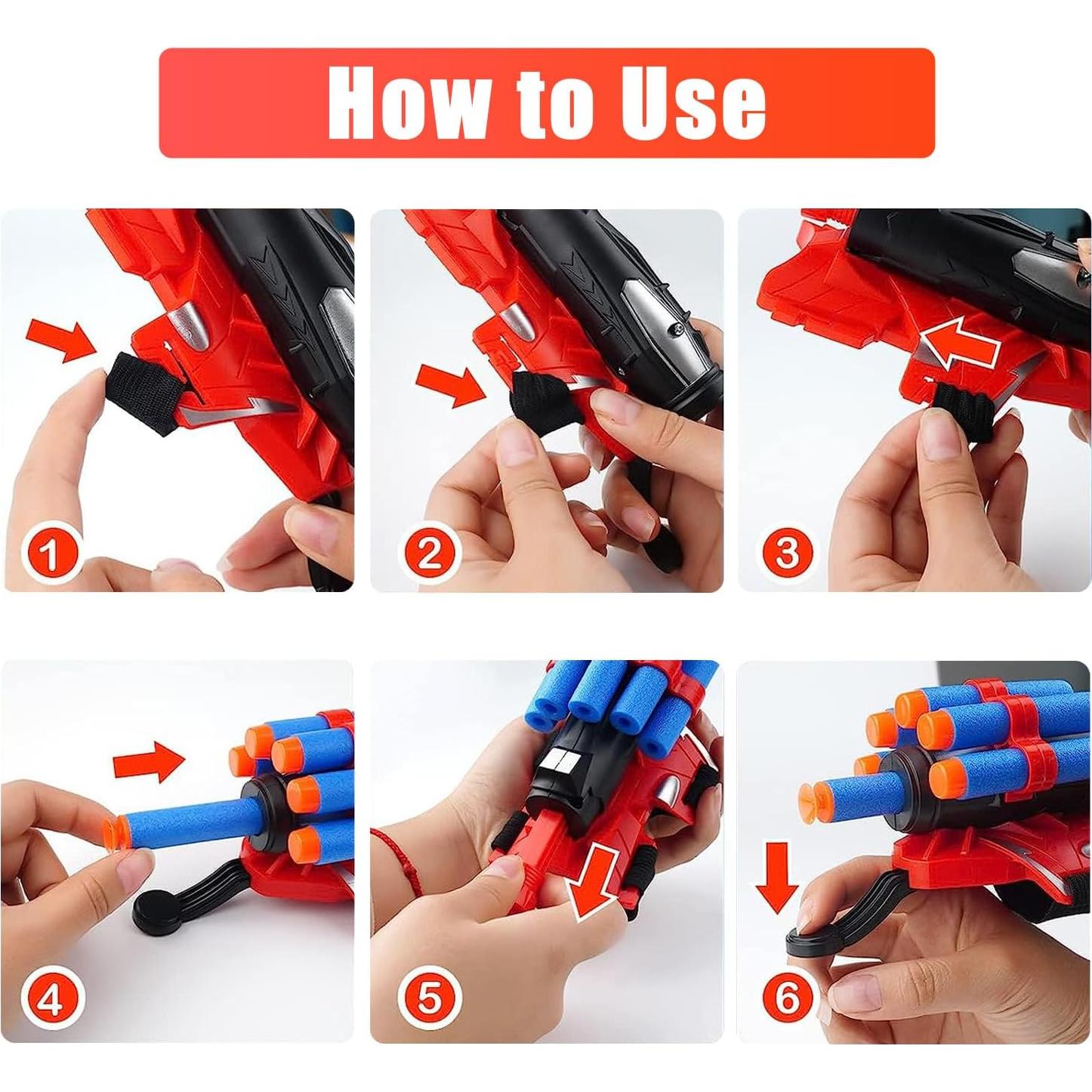 Lanzadores de Telaraña YUETIANE para Niños - 2 Paquetes