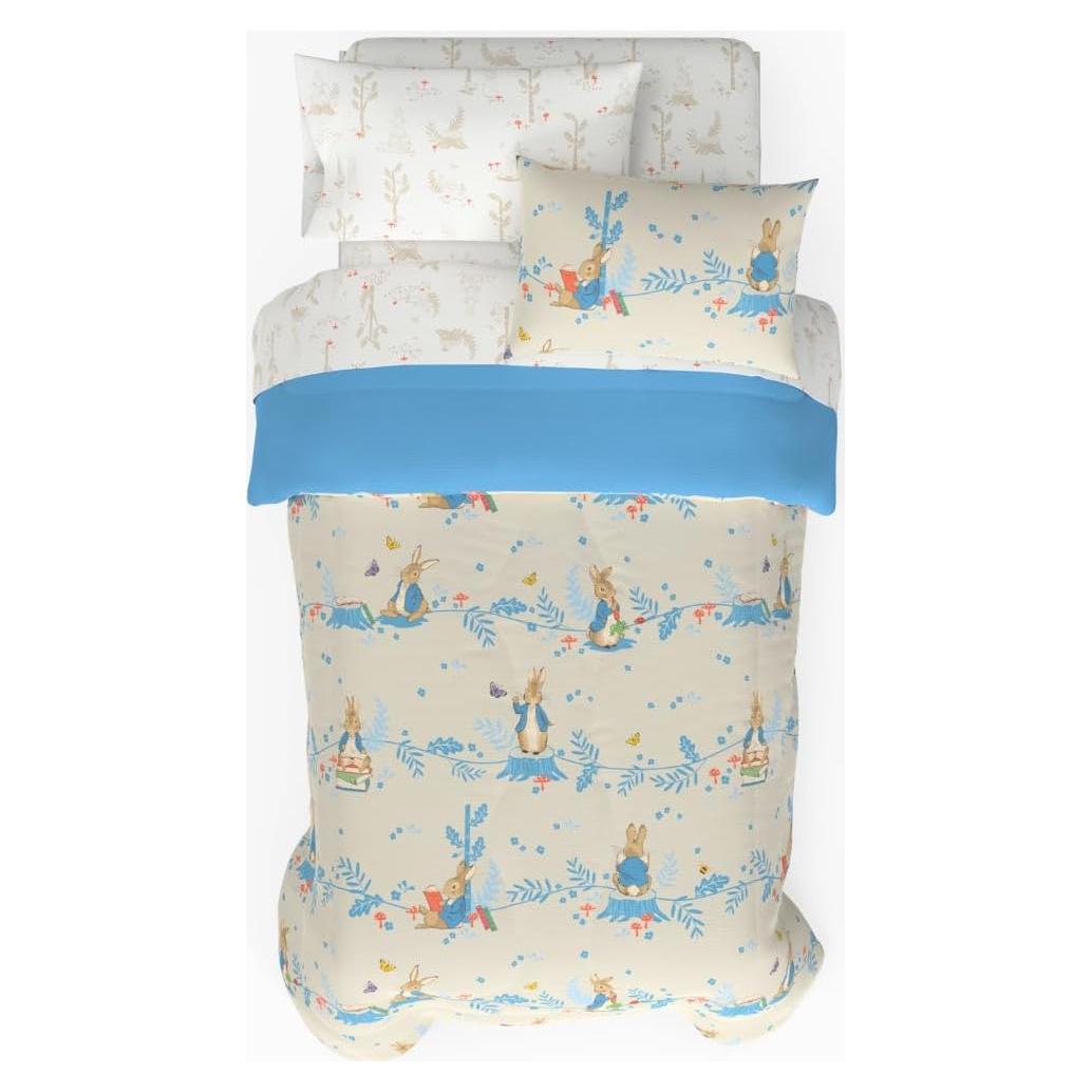 Juego de Cama Franco Peter Rabbit 5 Piezas Individual