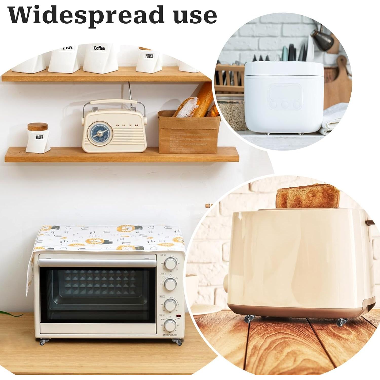 Juego de 8 Ruedas Giratorias 1.27cm Hariendny para Muebles