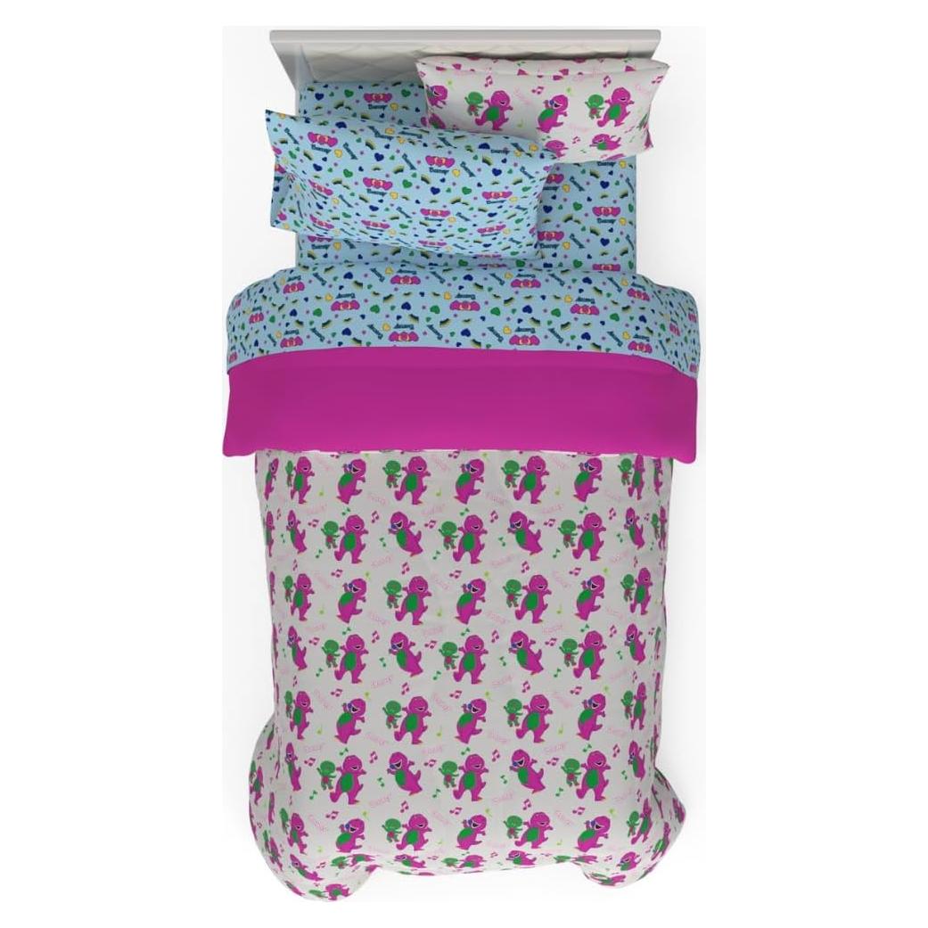 Juego de Ropa de Cama Twin 5 Piezas Franco Barney