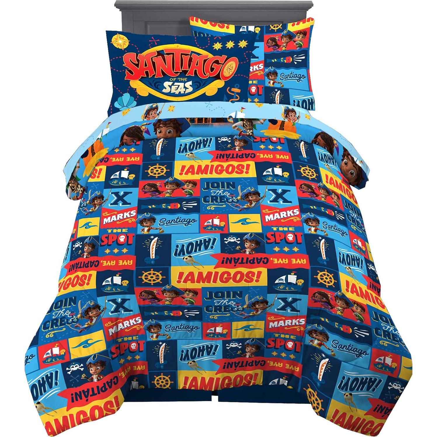 Juego de Ropa de Cama Franco Kids 5 Piezas Santiago