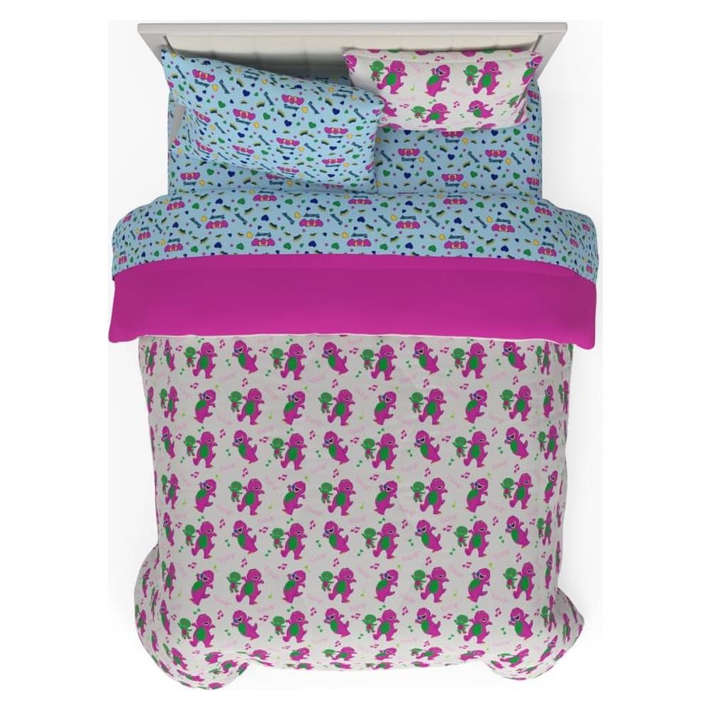 Juego de Ropa de Cama Franco Barney 7 Piezas Completo